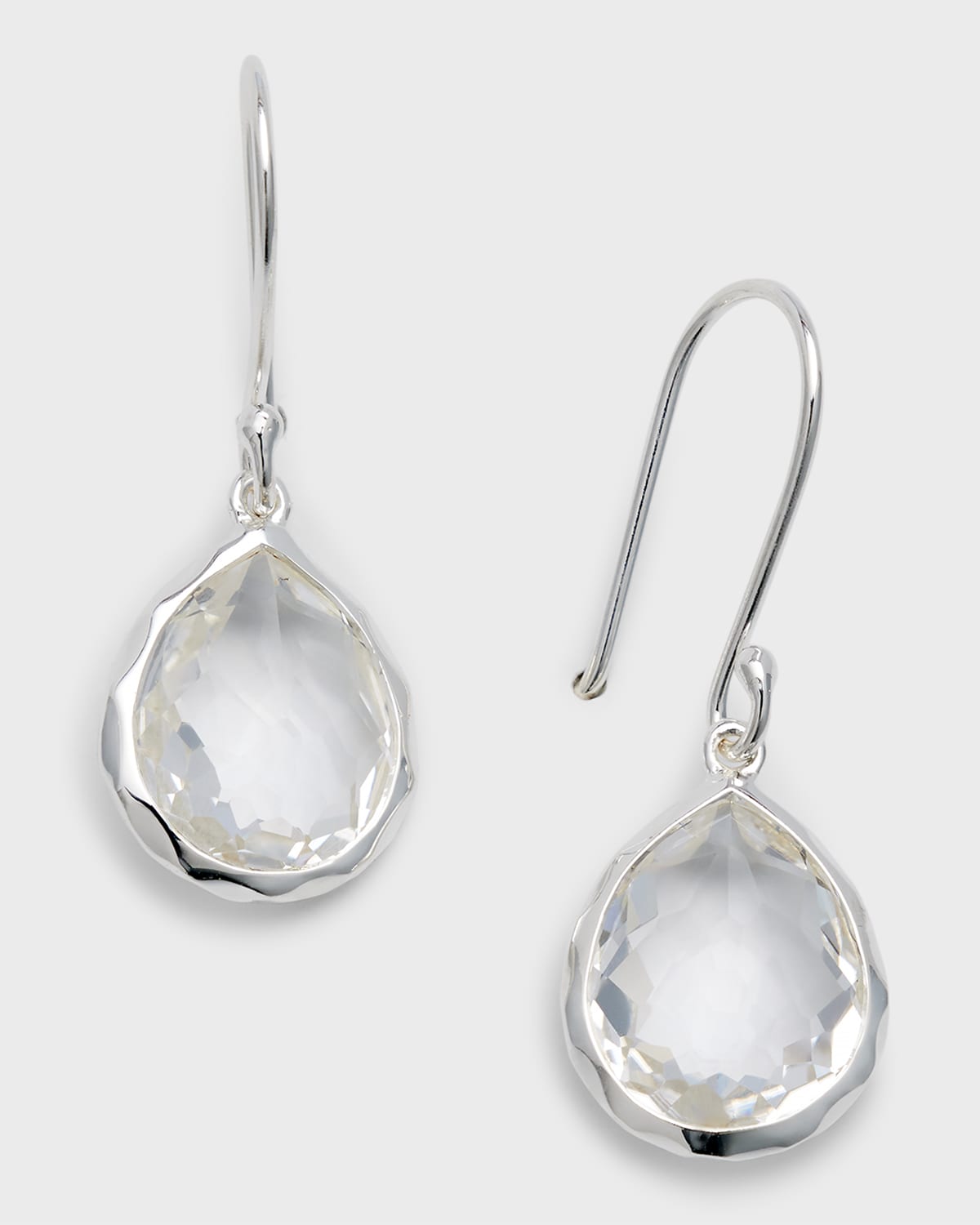 Ippolita Mini Teardrop Earrings In Sterling Silver