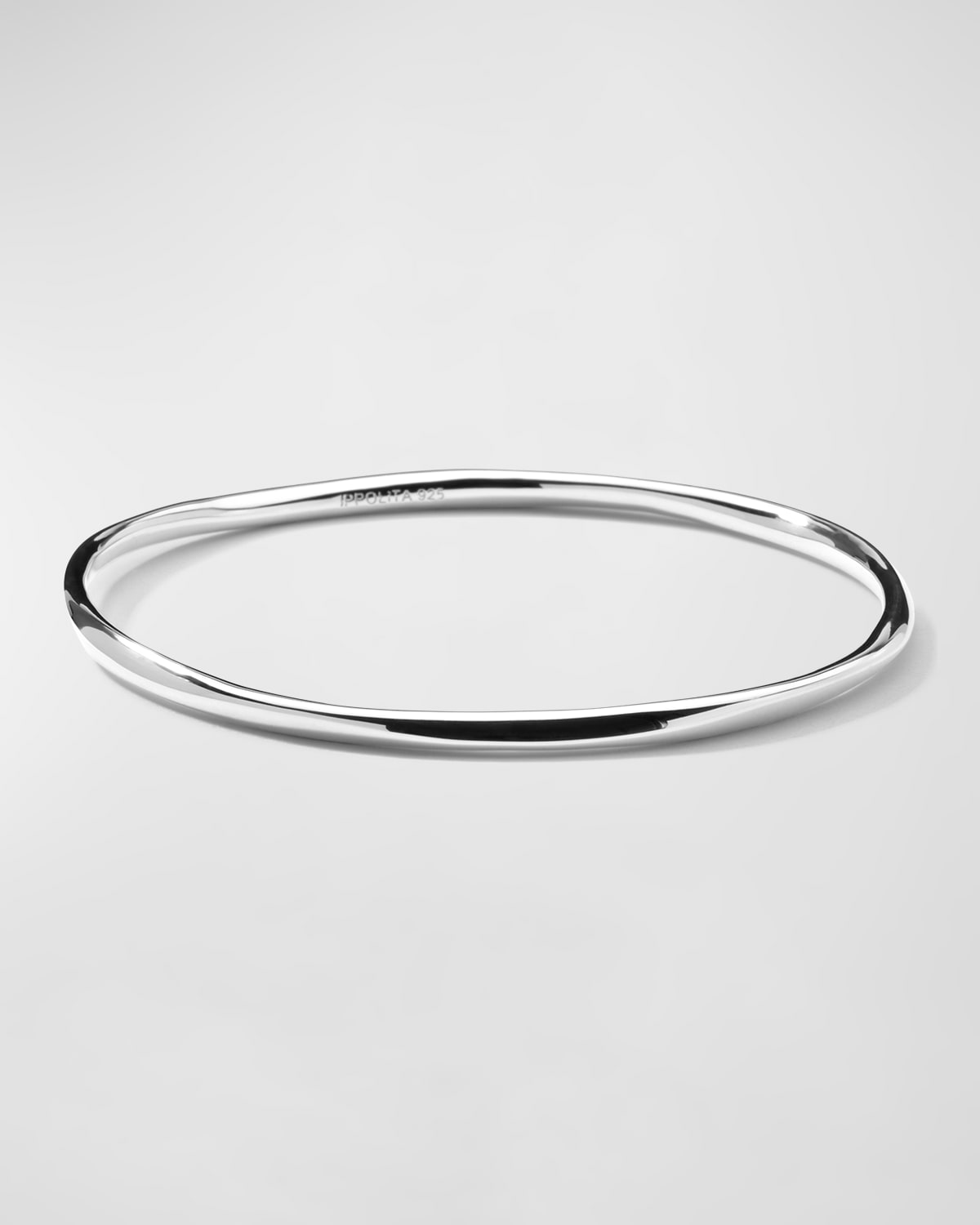 Squiggle Bangle in Sterling Silver