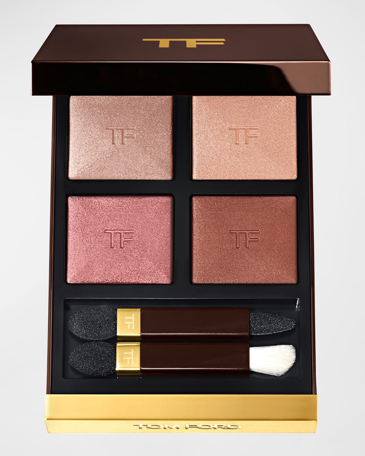 Shop Tom Ford Eye Color Quad Crème Eyeshadow Palette In Hazy Sensuality