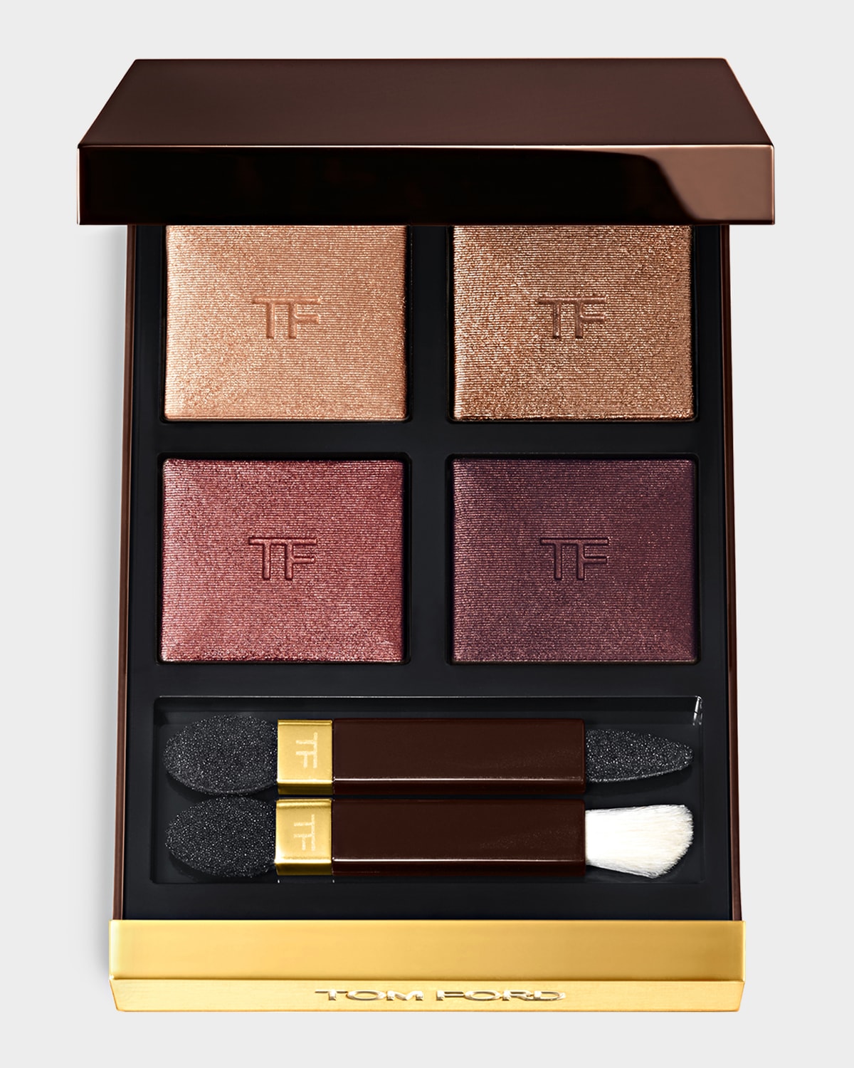 Shop Tom Ford Eye Color Quad Crème Eyeshadow Palette In Honeymoon