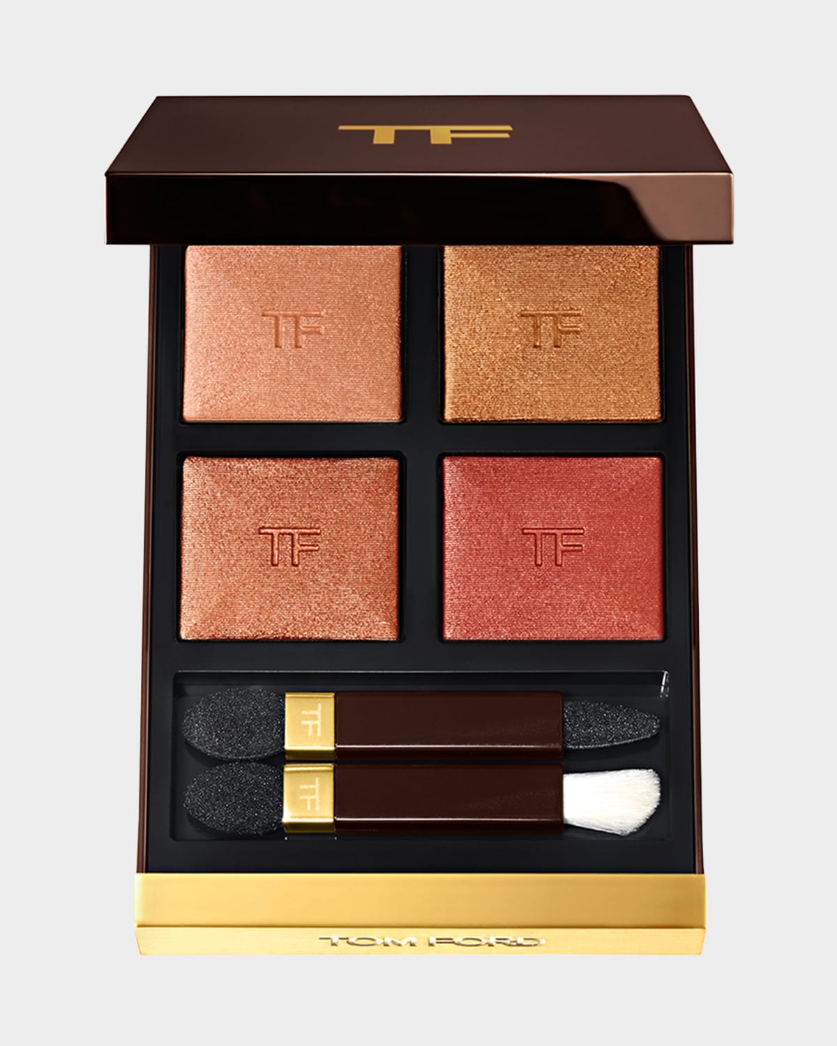 Shop Tom Ford Eye Color Quad Crème Eyeshadow Palette In Peach Dawn