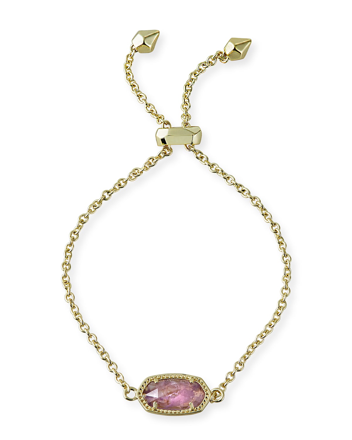 Kendra Scott Elaina Birthstone Bracelet In Amethyst