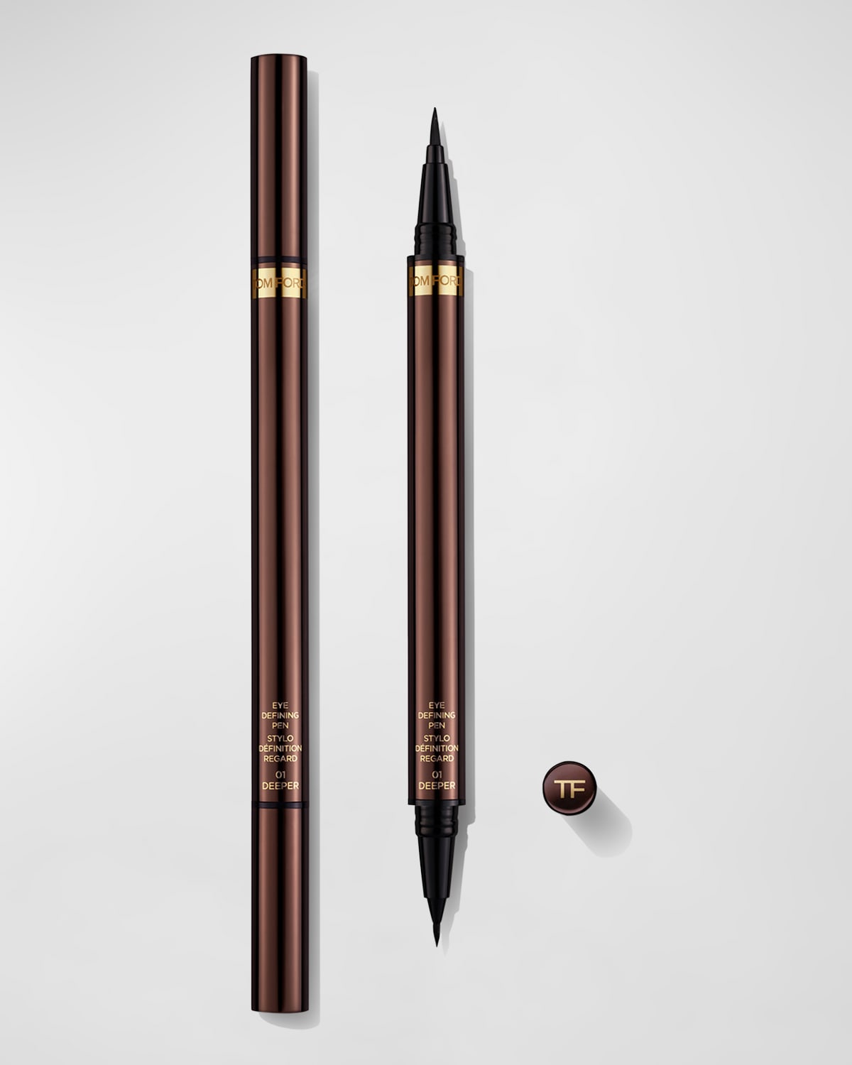 Shop Tom Ford Eye Defining Pen Liquid Liner Duo In Deeper
