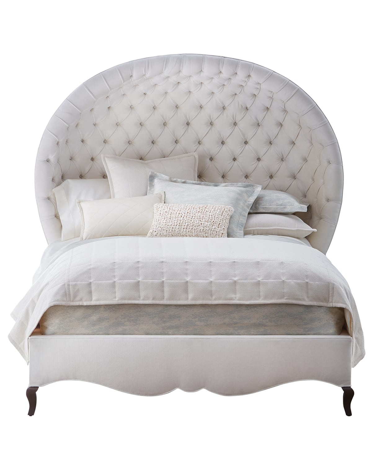 Haute House Papillion King Balloon Bed In Cream