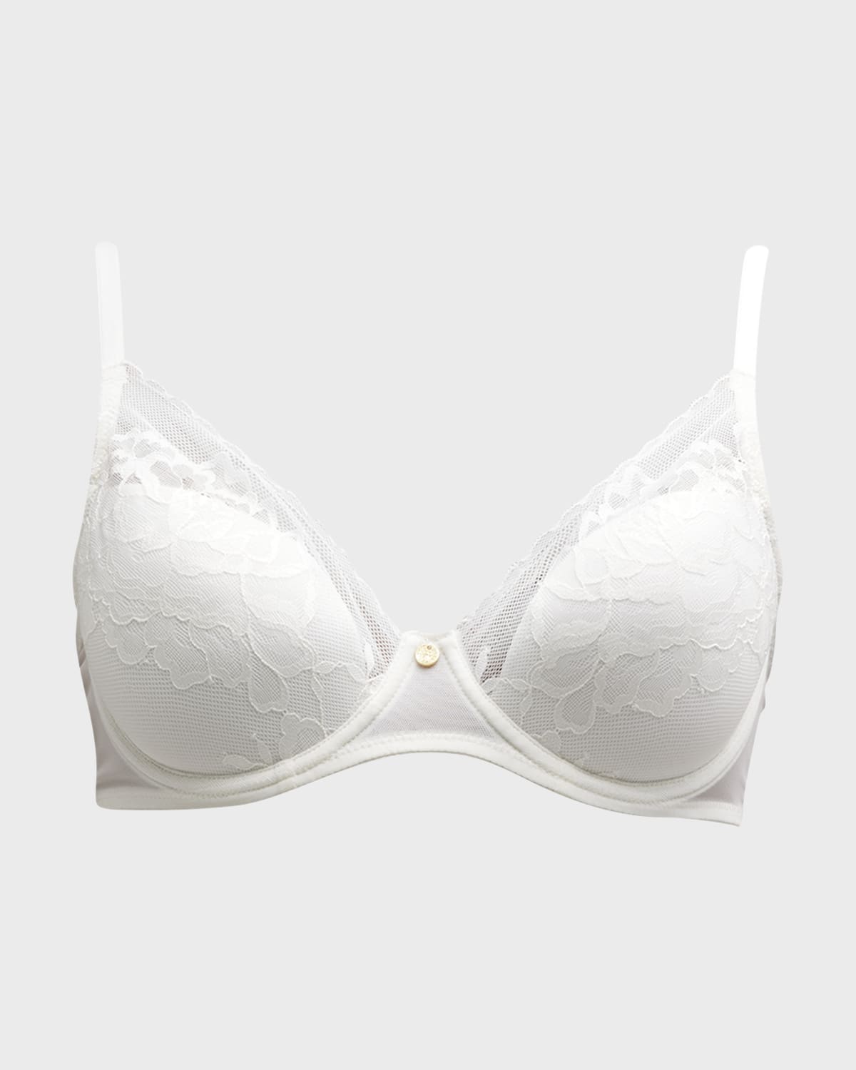 Natori Flora Contour Underwire Bra (34d) With Lace In Fondant