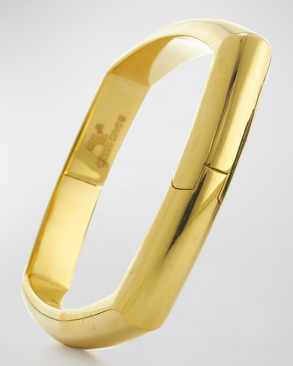 18k Polished Quad Bangle