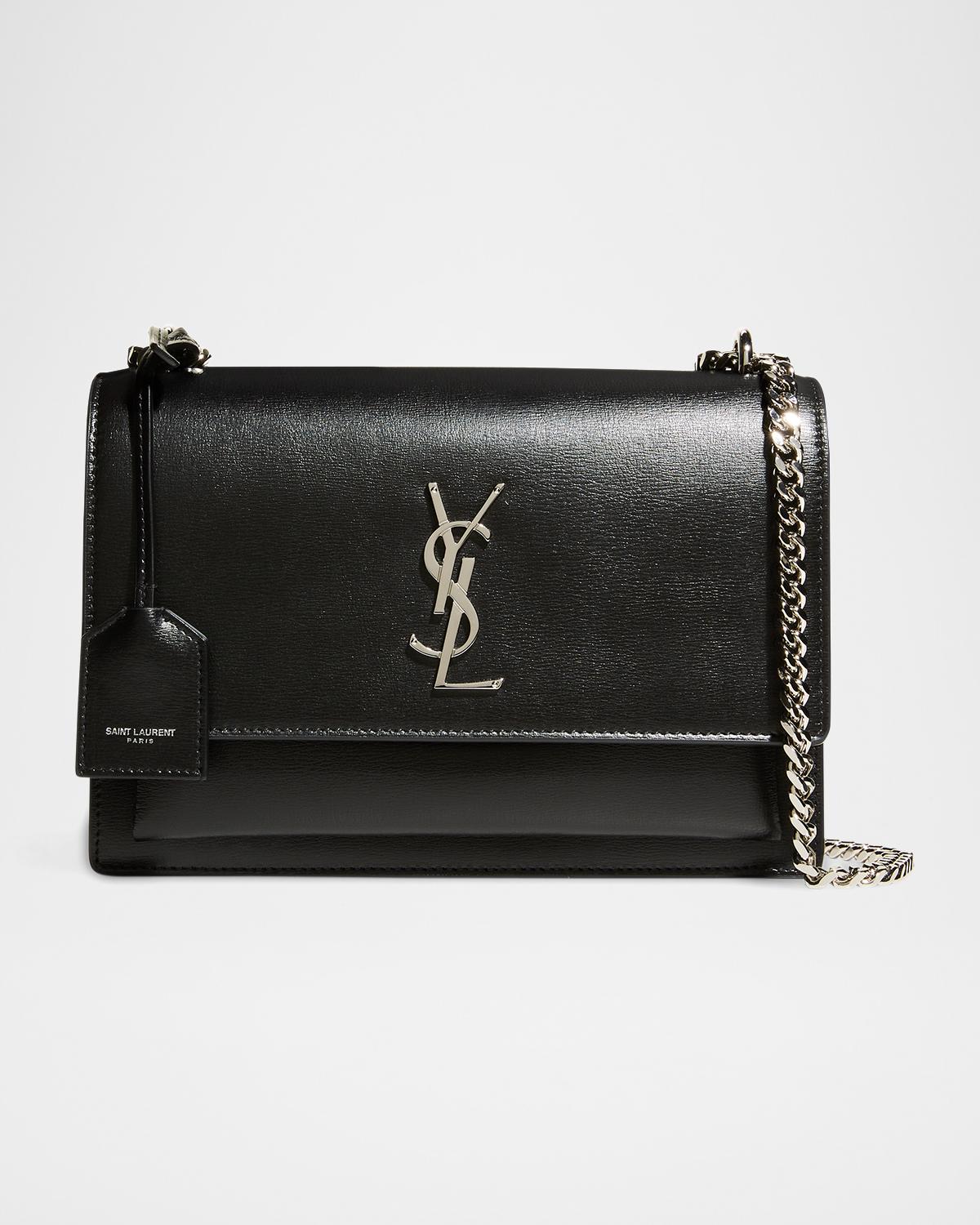 Sunset Medium YSL Crossbody Bag in Smooth Leather