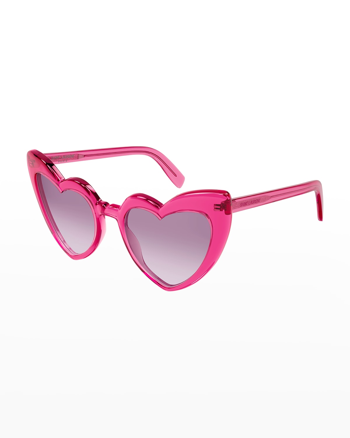 Saint Laurent Sl 181 Loulou Sunglasses In 017 Transparent H