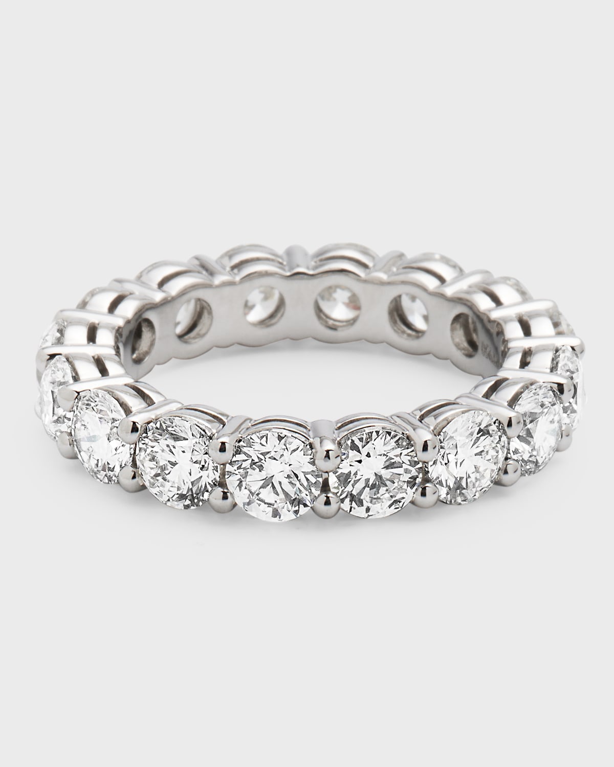 Diamond Eternity Band Ring in Platinum, Size 6.5, 1.50tcw