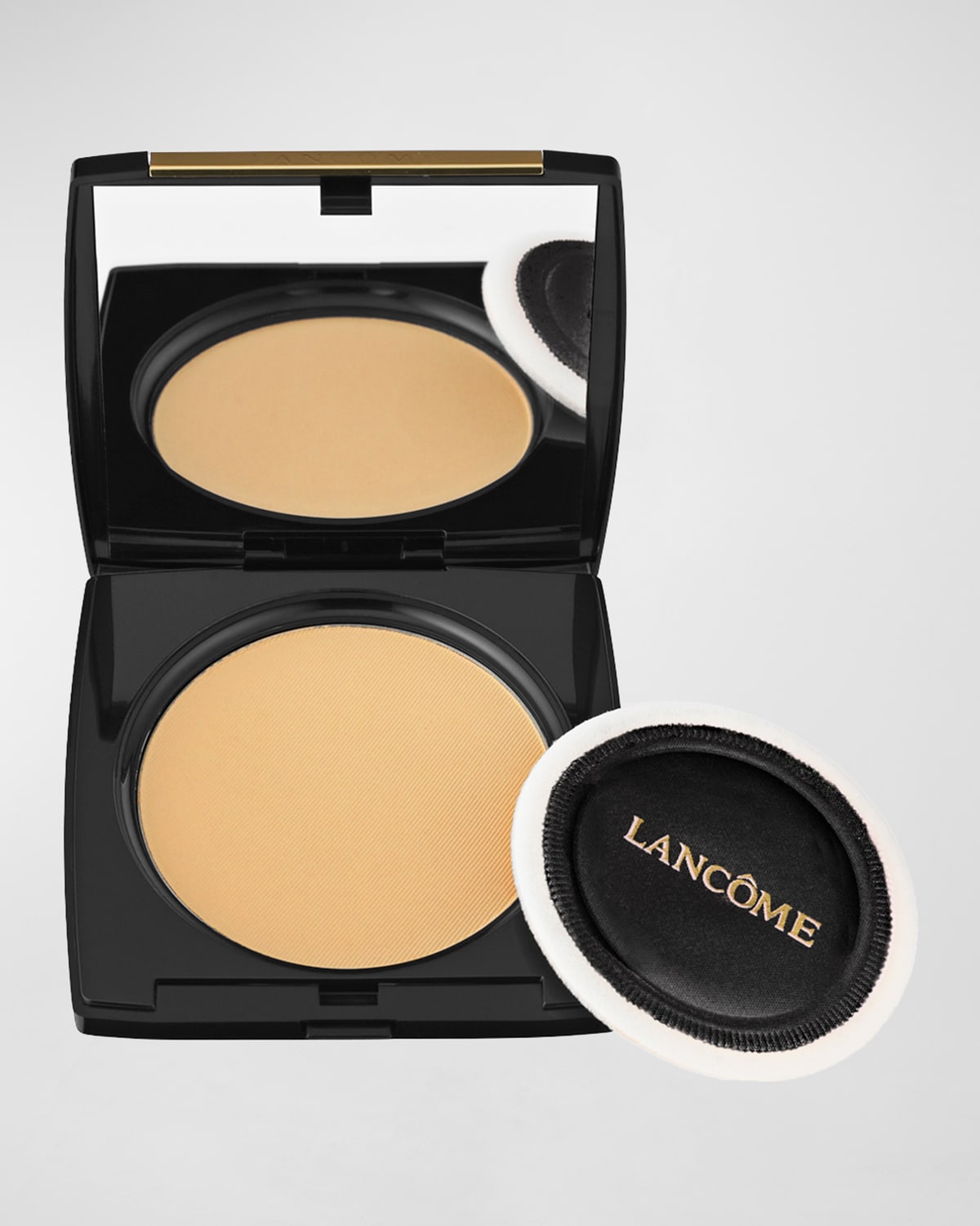 Shop Lancôme Dual Finish Powder Foundation In 315 Wheat Ii