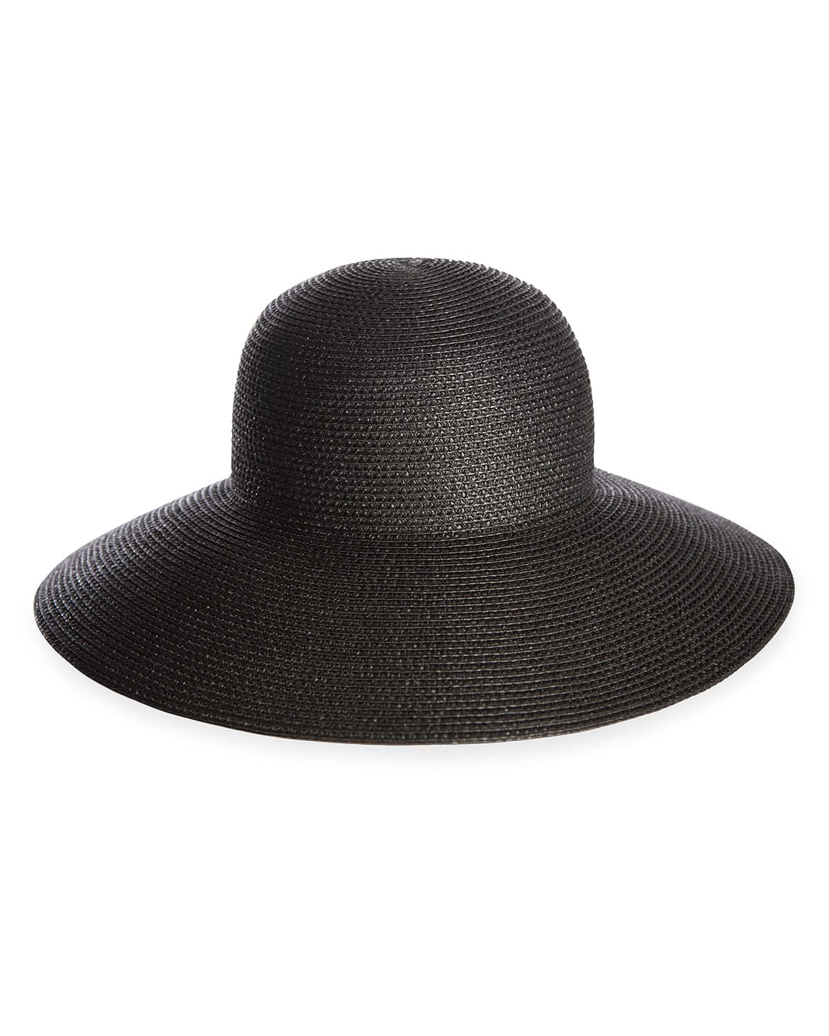 Eric Javits Hampton Squishee Packable Sun Hat In Black