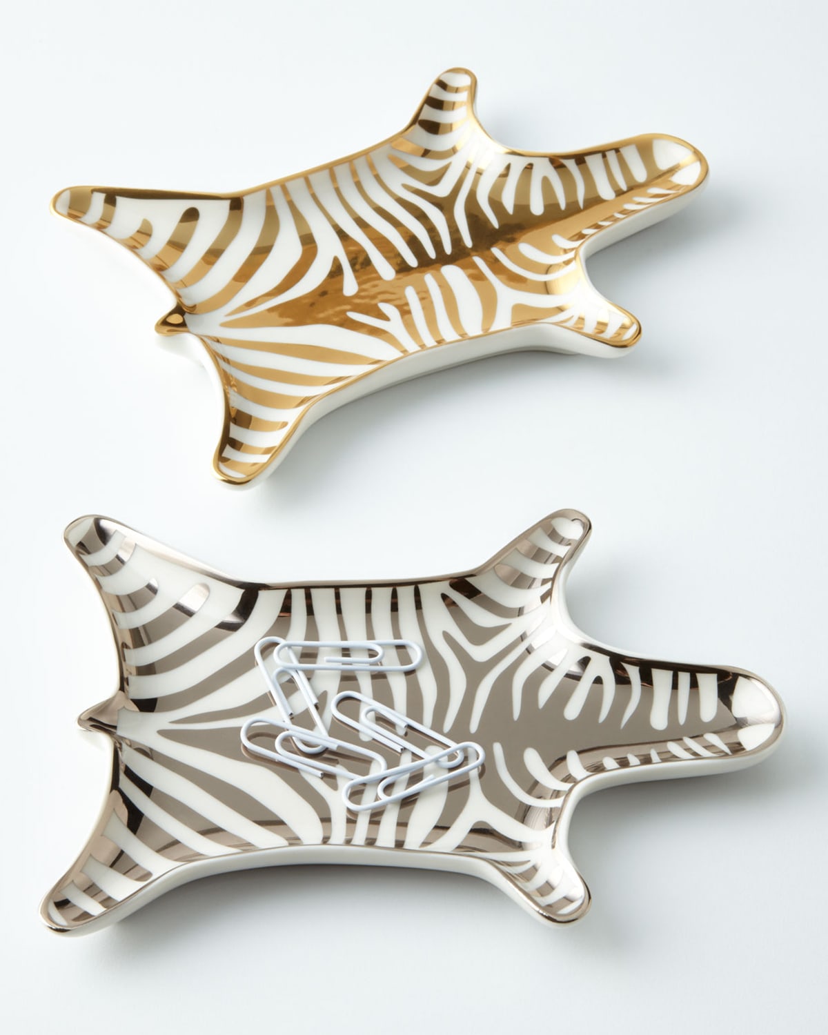 Jonathan Adler Zebra Dish In White