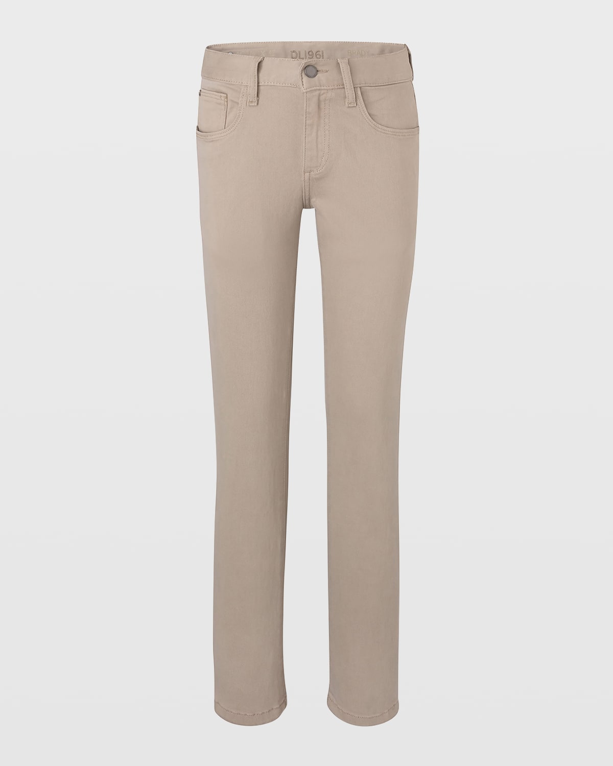 Shop Dl1961 Kid Boys' Brady Slim Birch In Beige