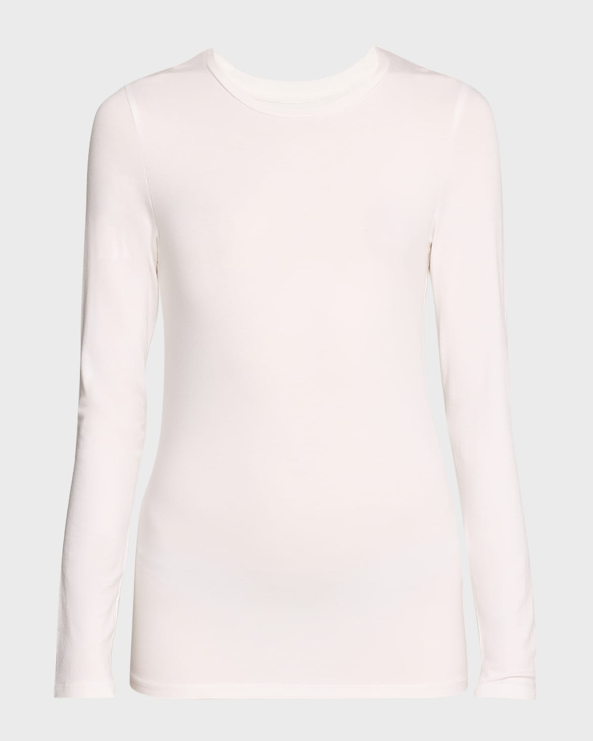 Shop Majestic Soft Touch Crewneck Top In White