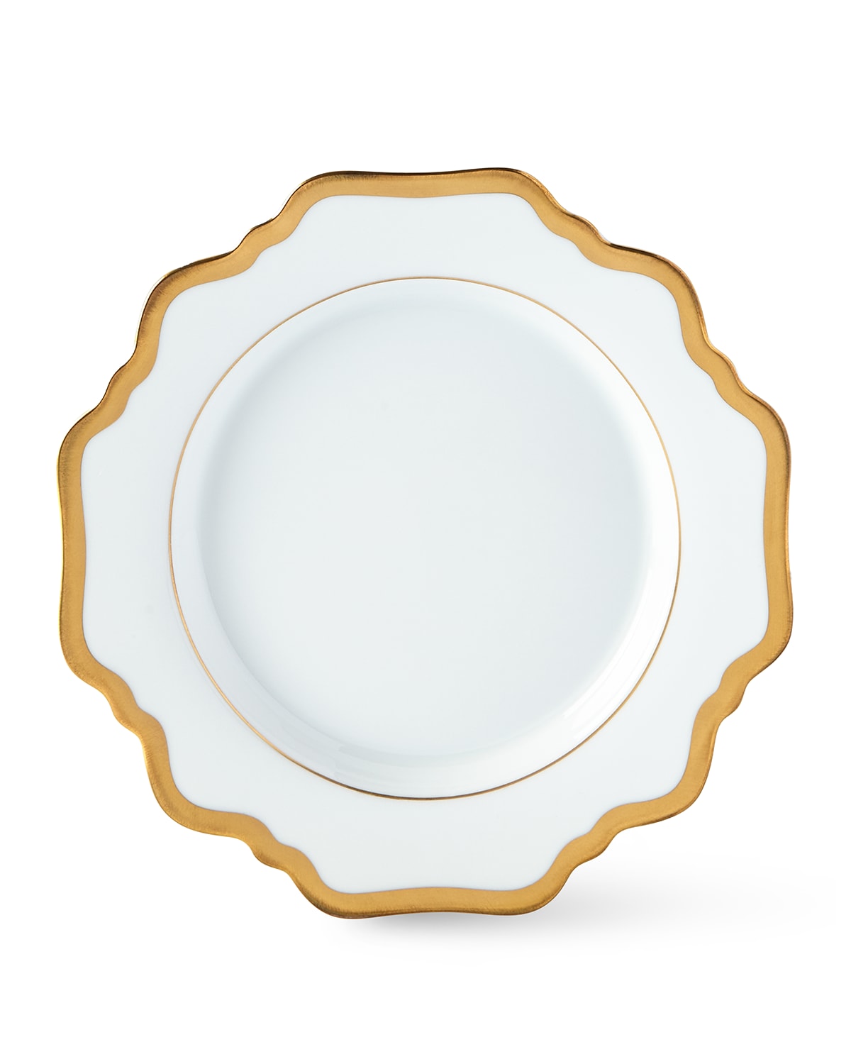 Anna Weatherley Antique White With Gold Bread & Butter Plate In Antique White