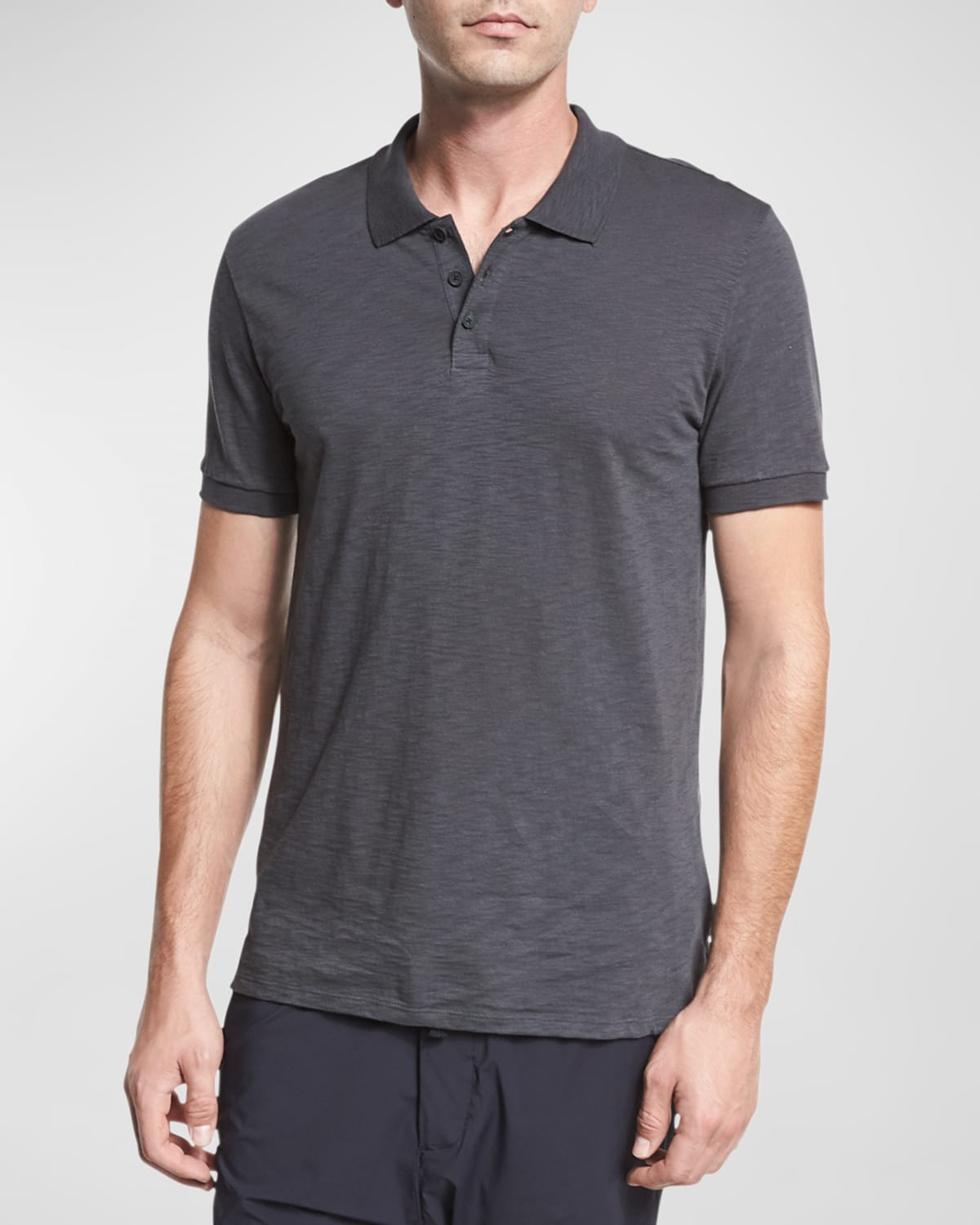 Vince store slub polo