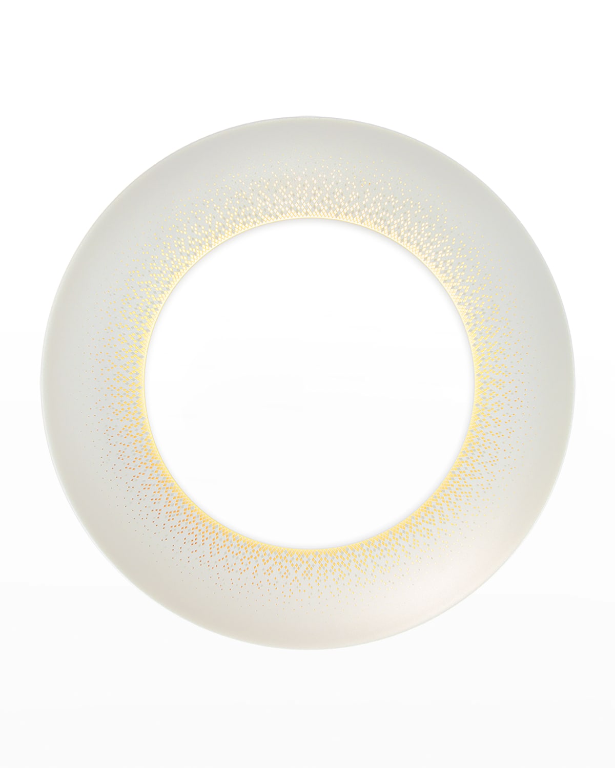 Shop Haviland Souffle D'or Dinner Plate In Light Gray