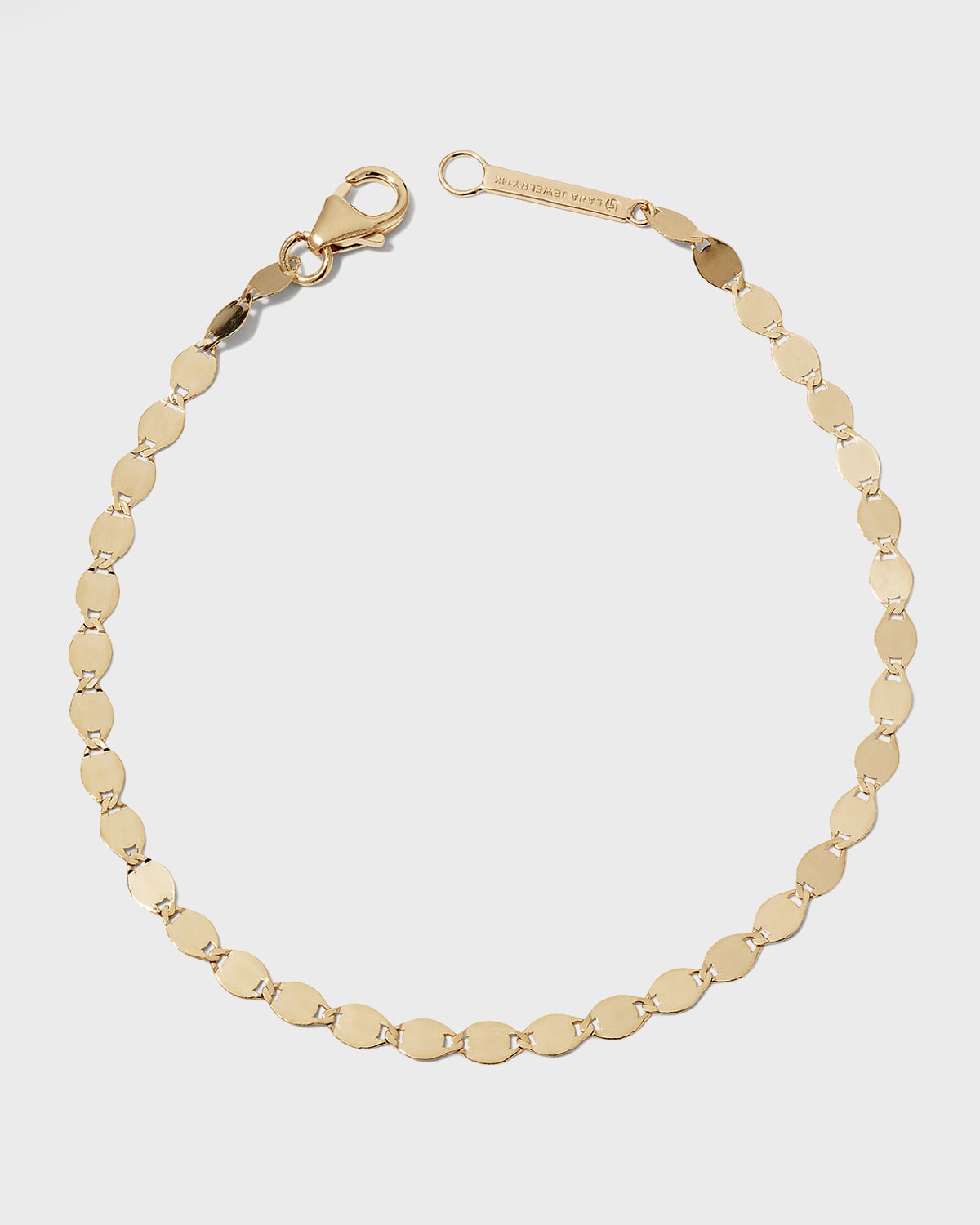 Lana Bond 14k Flat Link Chain Bracelet