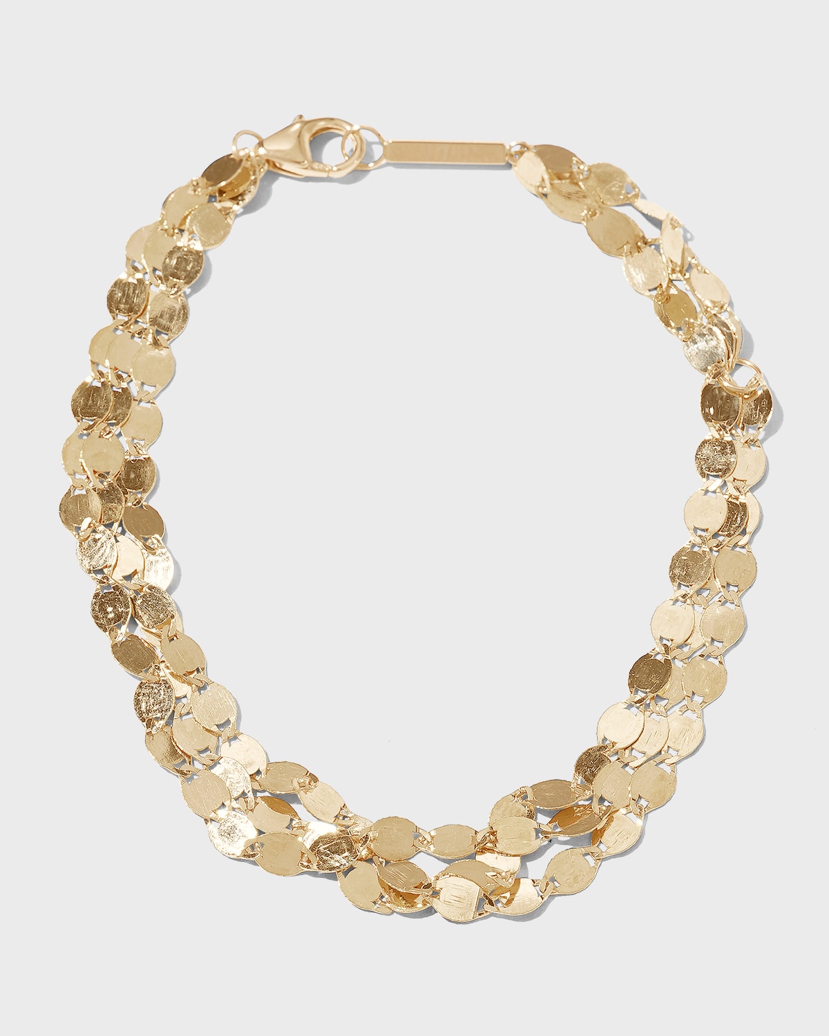Lana Nude Multi-strand Chain Bracelet In 14k Gold