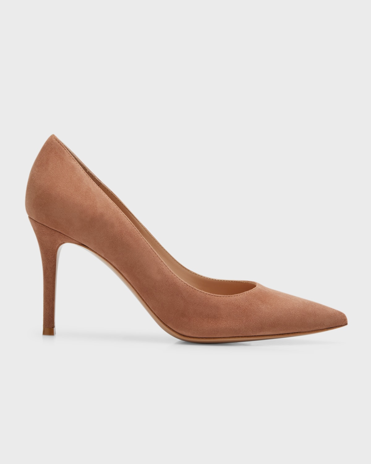 Shop Gianvito Rossi Gianvito 85 Pumps In Praline