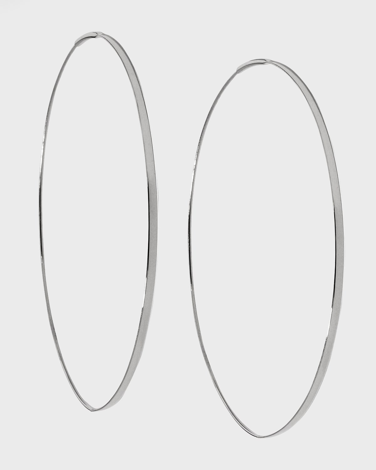 LANA Flat Magic 14K Hoop Earrings