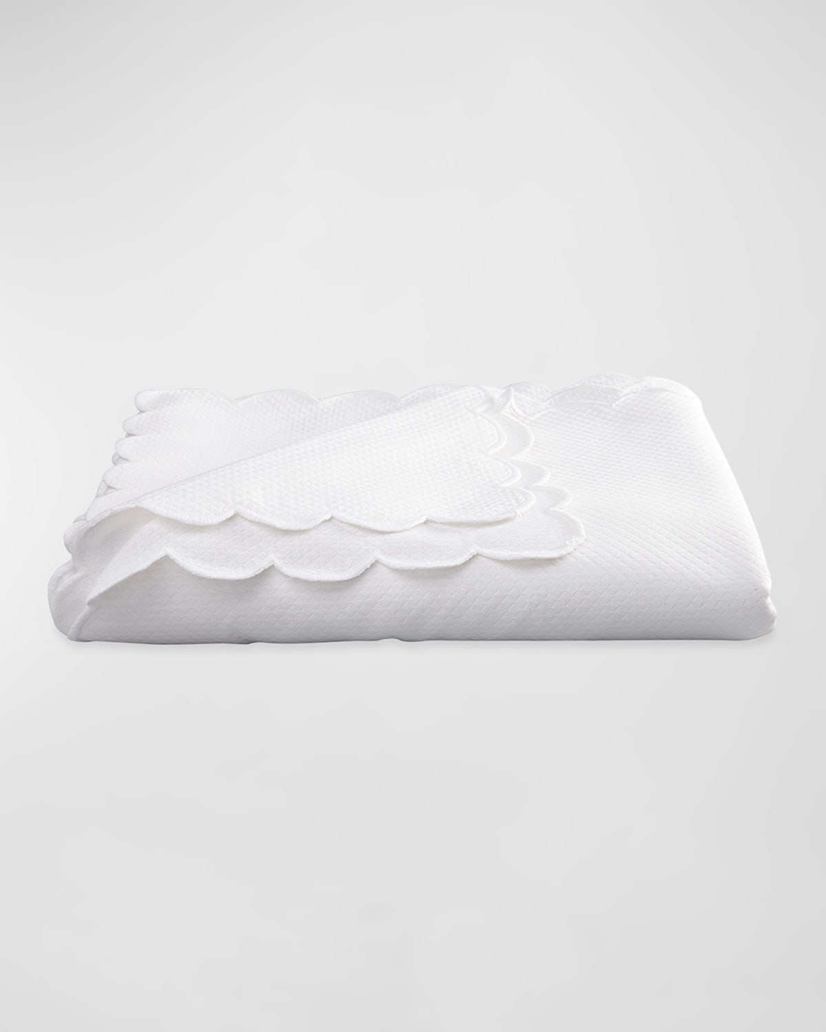 Shop Matouk Savannah Gardens Tablecloth, 68" X 126" In White