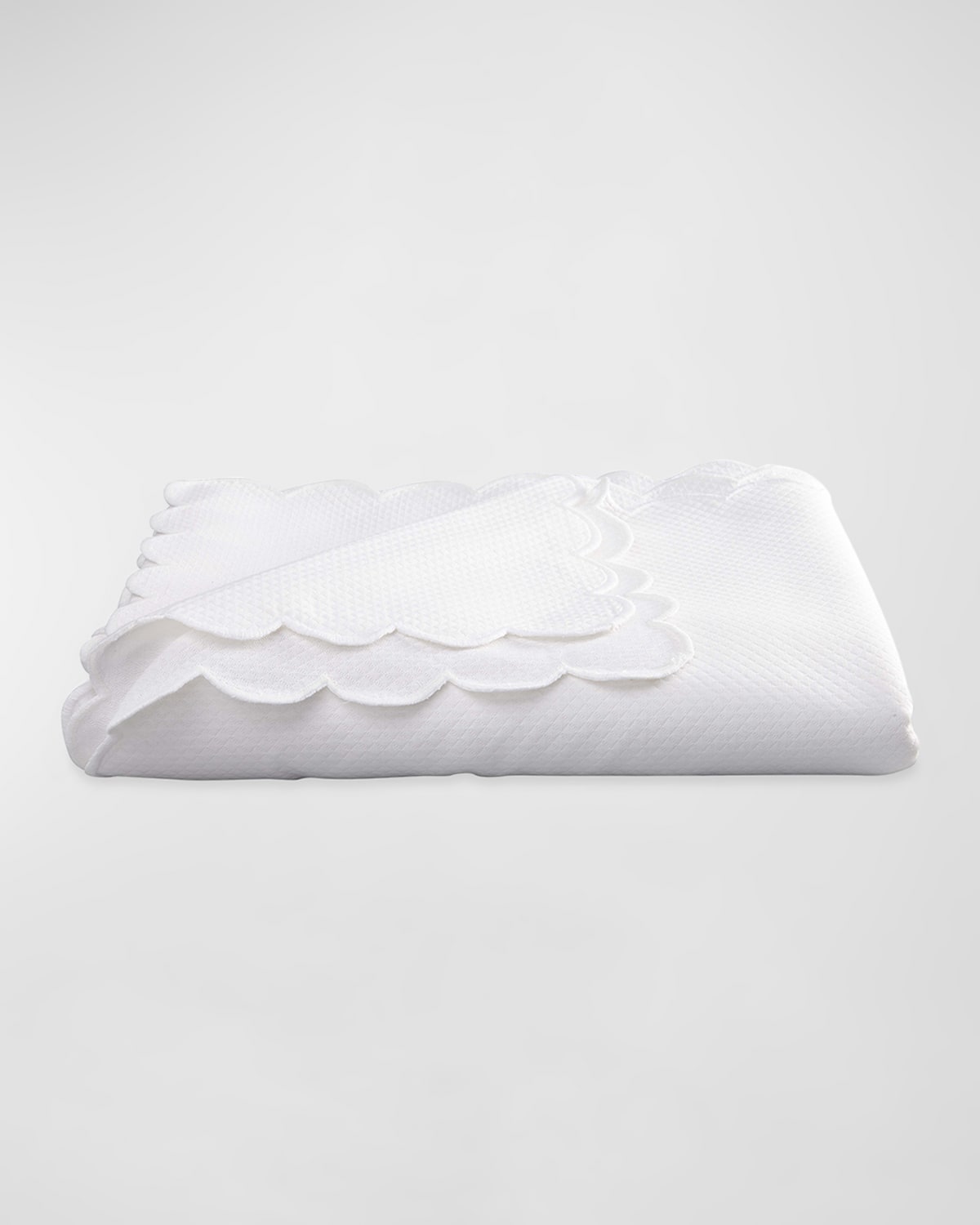 Shop Matouk Savannah Gardens Tablecloth, 68" X 108" In White