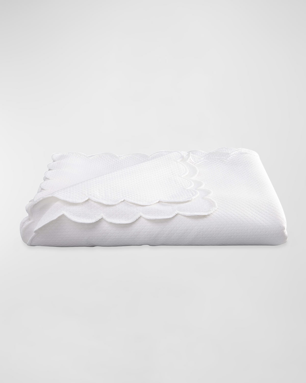 Shop Matouk Savannah Gardens Tablecloth, 68" X 90" In White