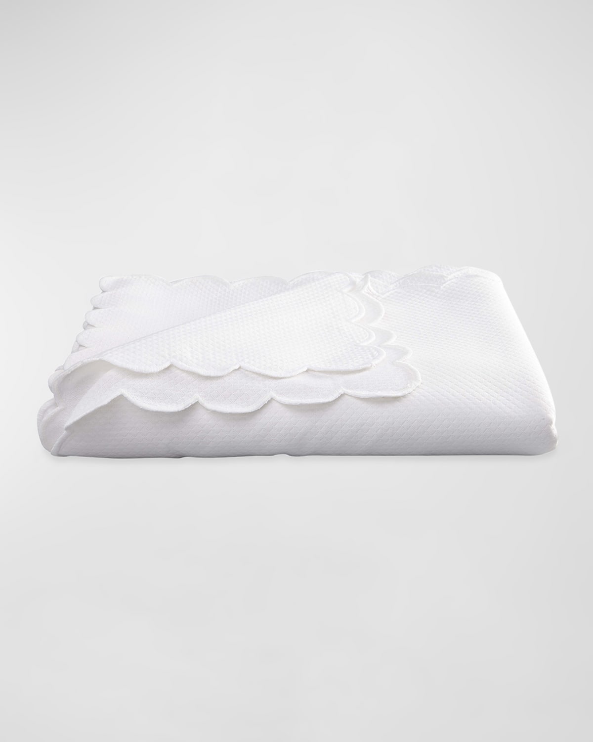 Shop Matouk Savannah Gardens Tablecloth, 68" X 162" In White