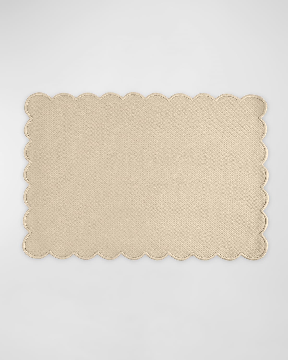 Shop Matouk Savannah Placemats, Set Of 4 In Linen