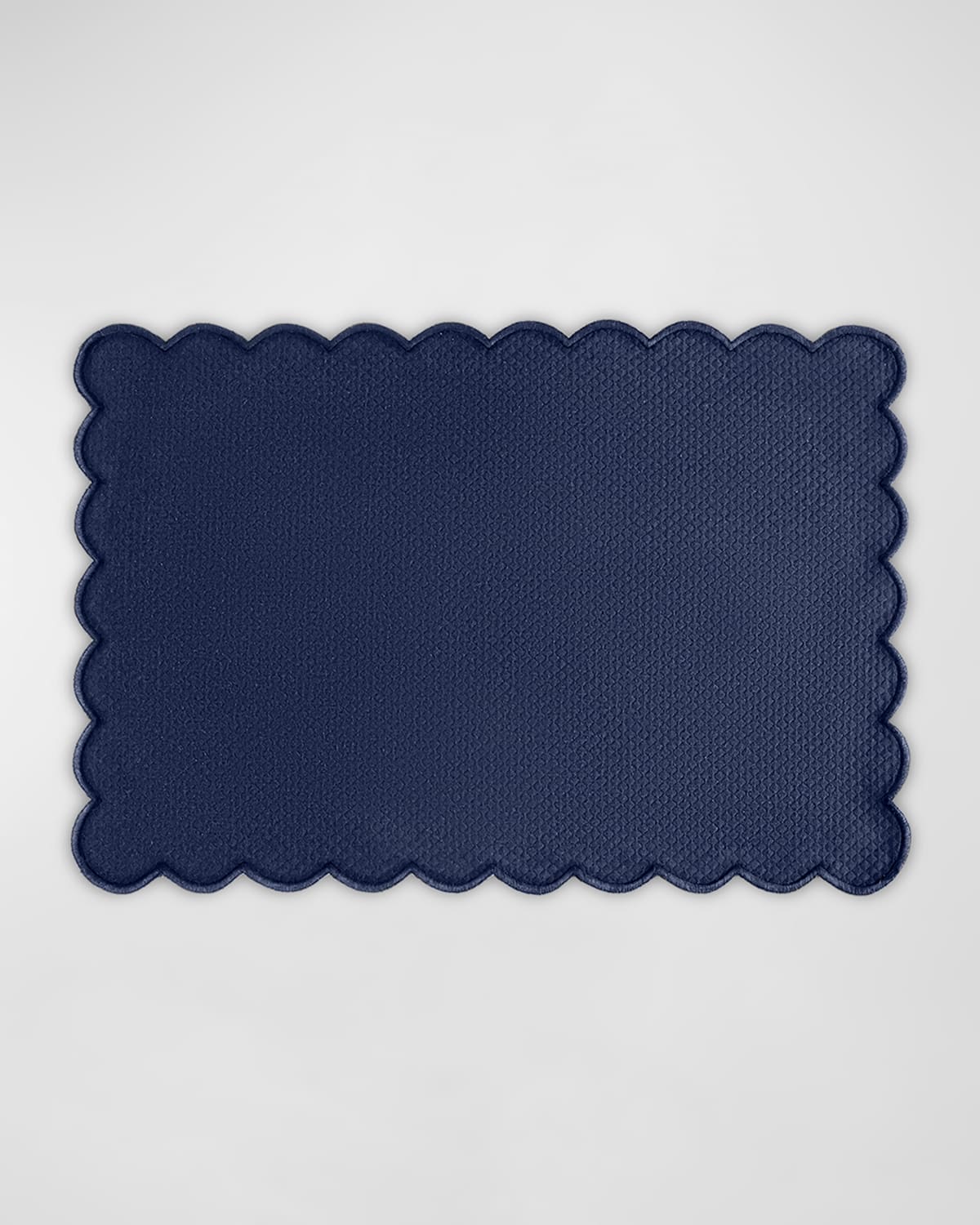 Matouk Savannah Placemats, Set Of 4 In Navy