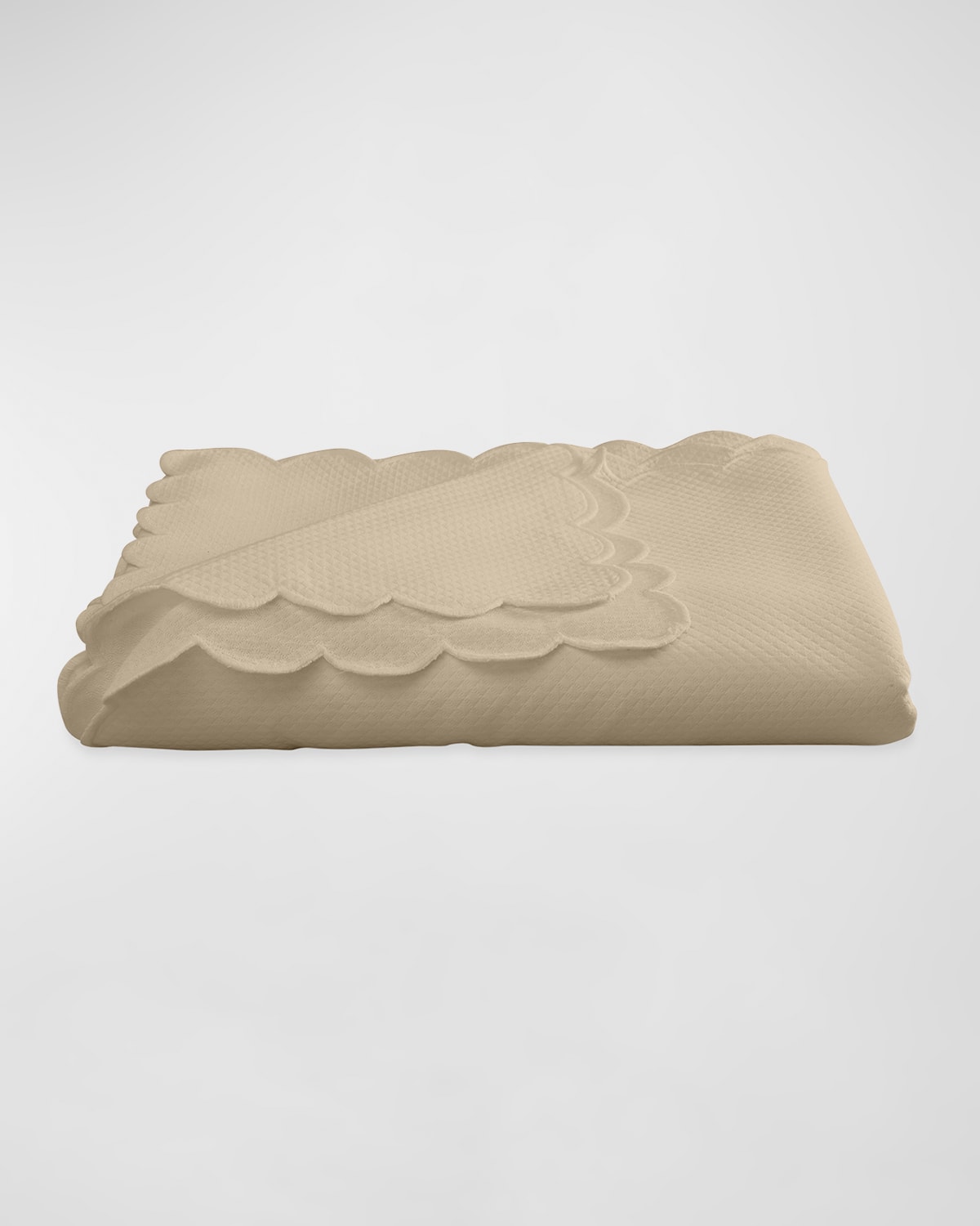 Matouk Savannah Tablecloth, 68" X 162" In Linen