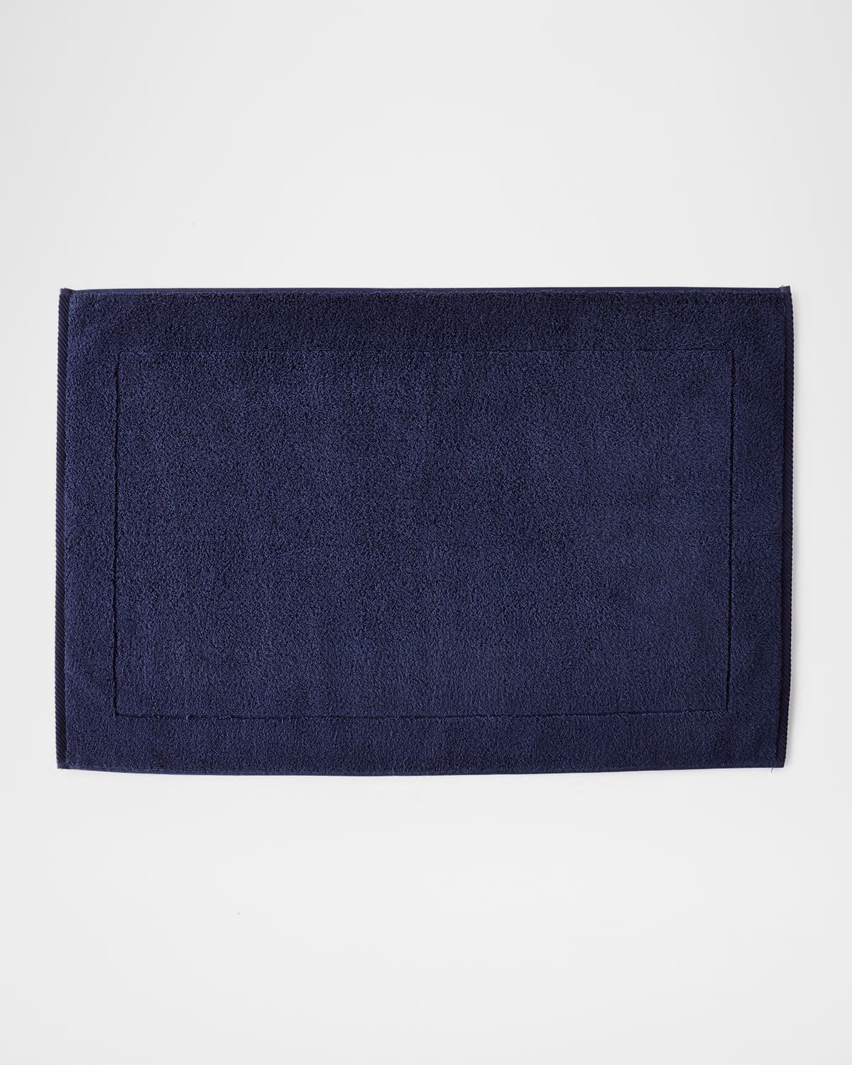 Matouk Marcus Collection Luxury Tub Mat In Navy