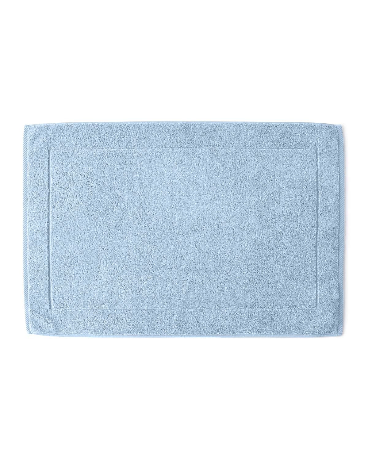 Matouk Marcus Collection Luxury Tub Mat In Sky Blue