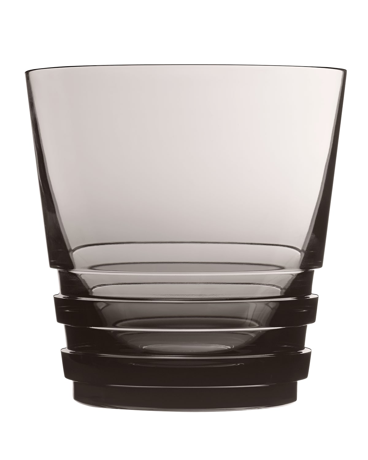 Shop Saint Louis Crystal Large Oxymore Double Old Fashioned, Gray