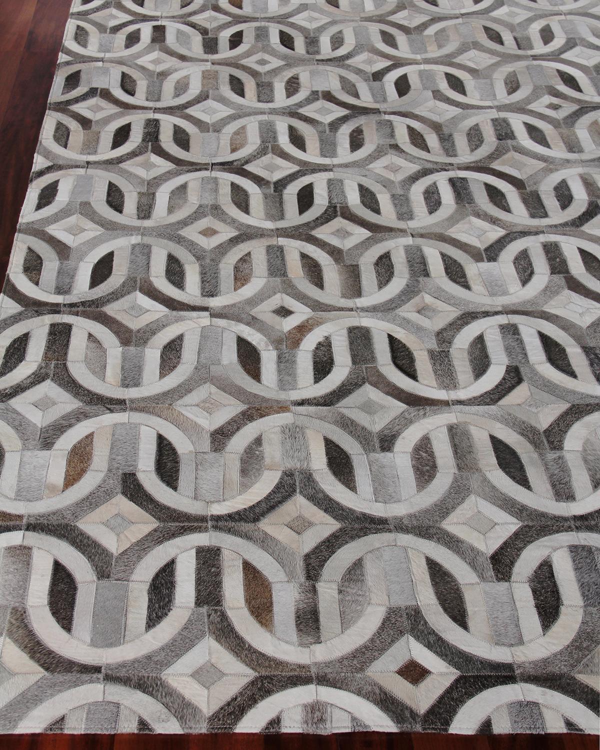 Exquisite Rugs Barron Hairhide Rug, 8' X 11'