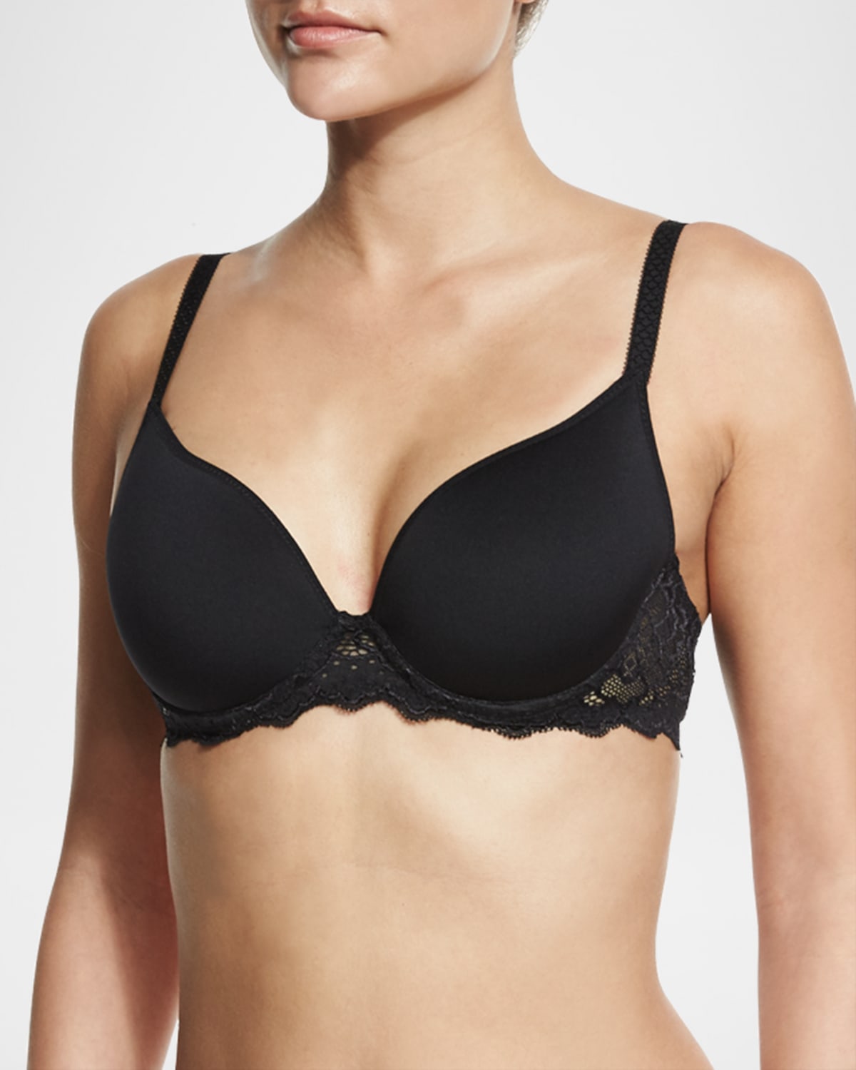 Simone Perele Caresse Minimizer Bra In Peau Rose