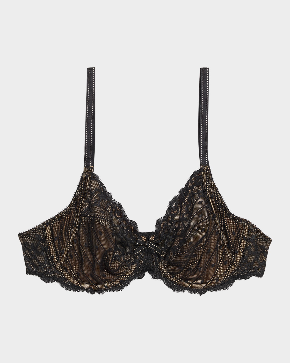 Womens Rive Gauche Full Coverage Unlined Bra Talc