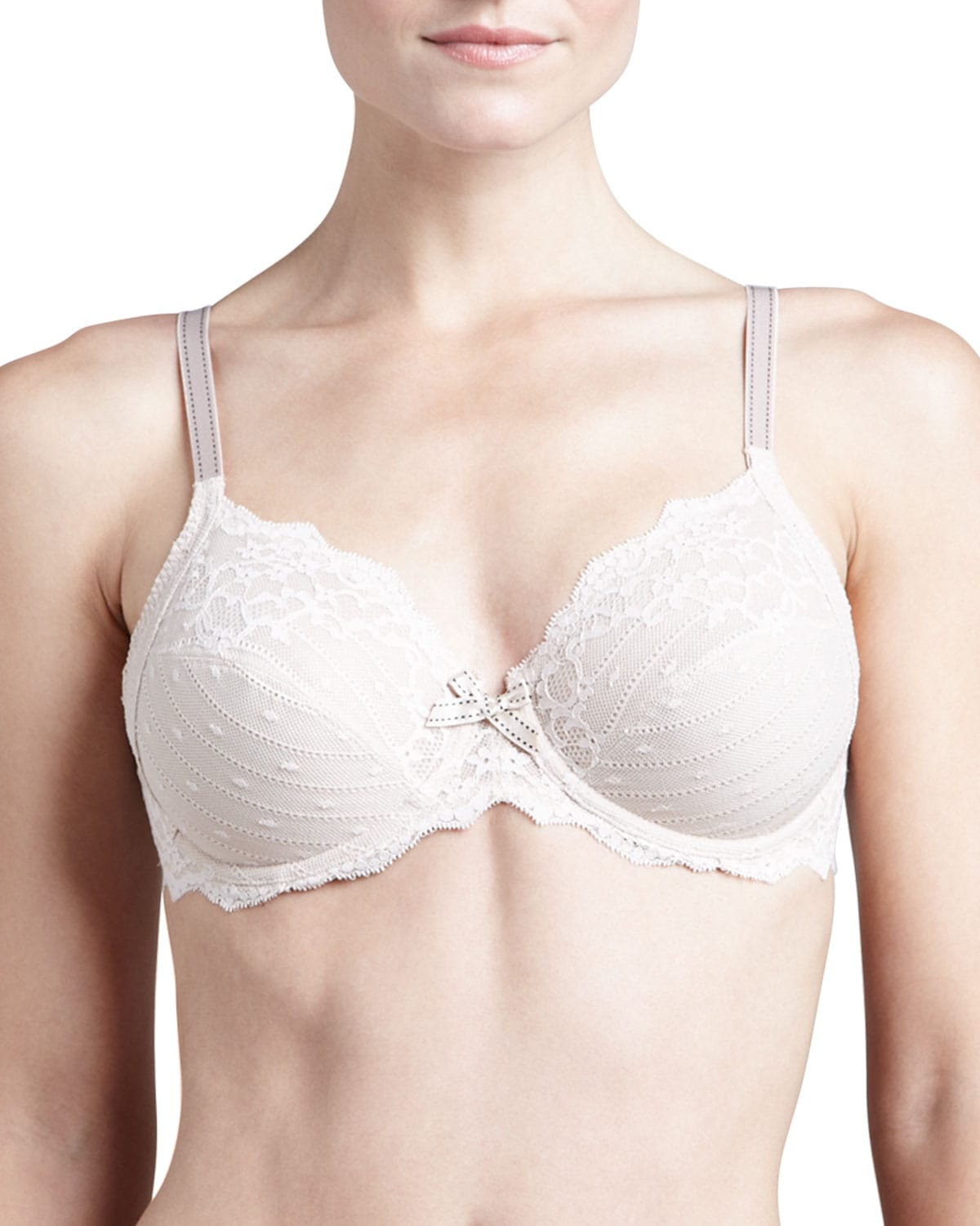 Chantelle Rive Gauche Underwire Bra In White