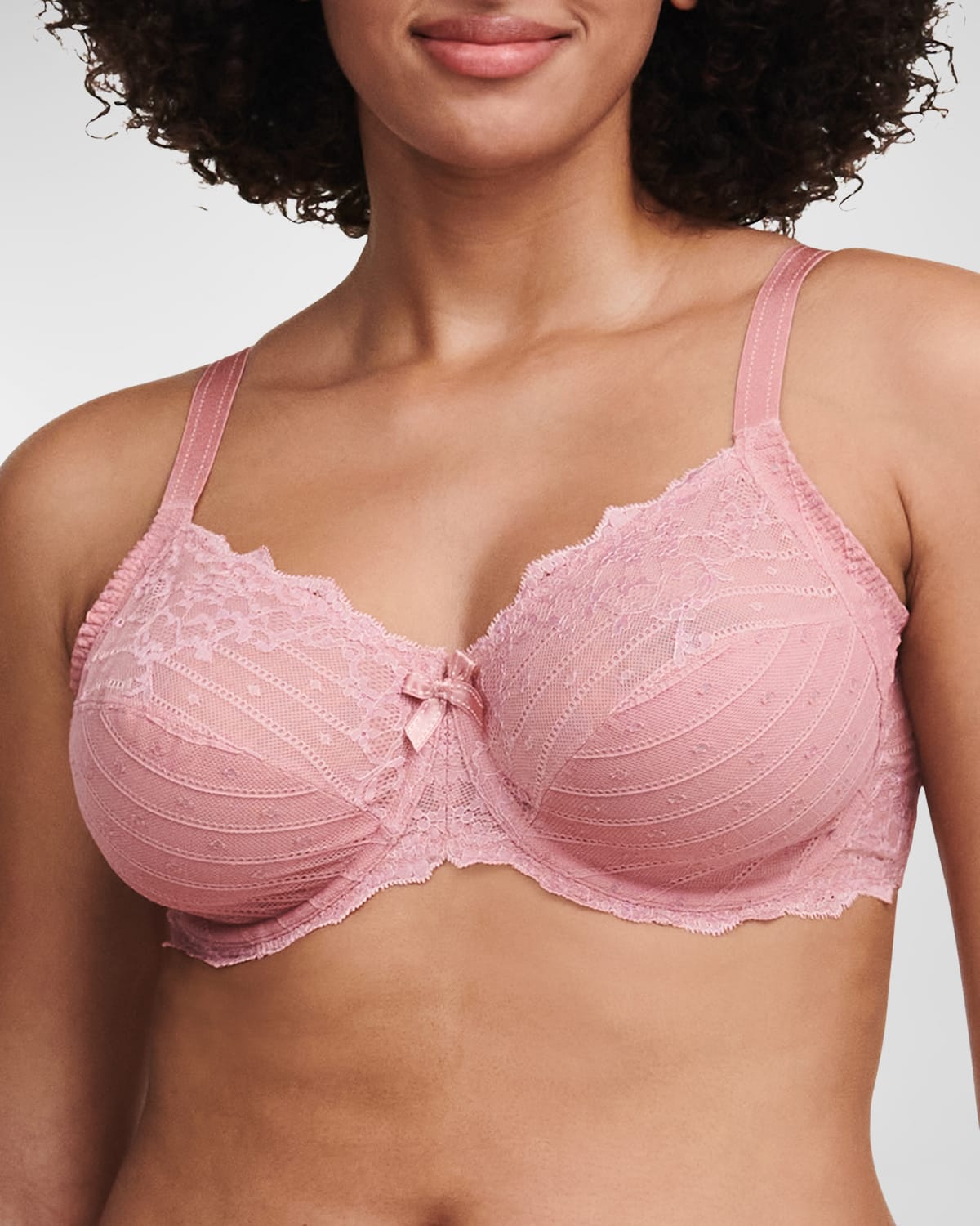 Chantelle Absolute Invisible Smooth Flex Contour Bra In Blushing Pink