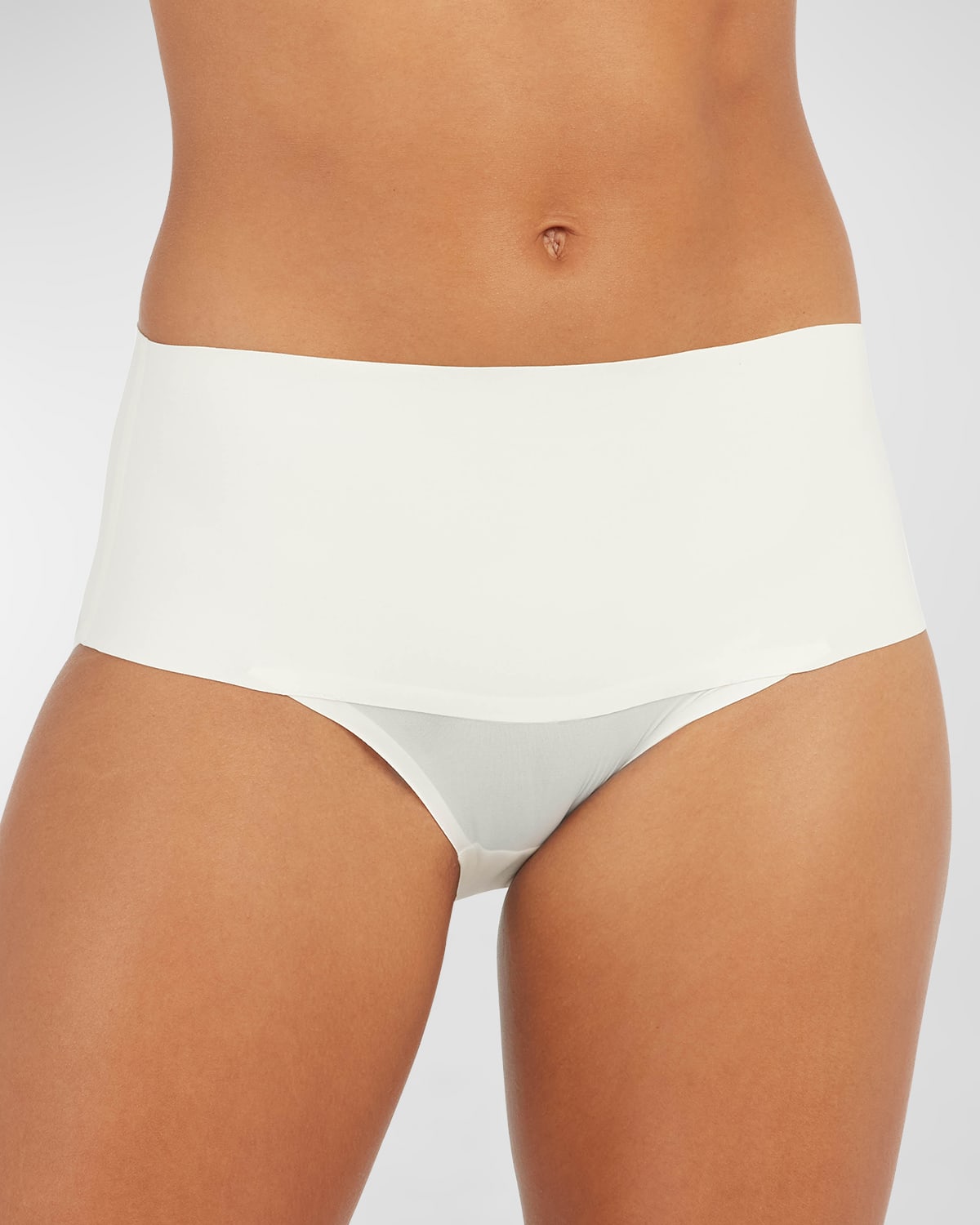 Spanx Undie-tectable Thong In White In Powder