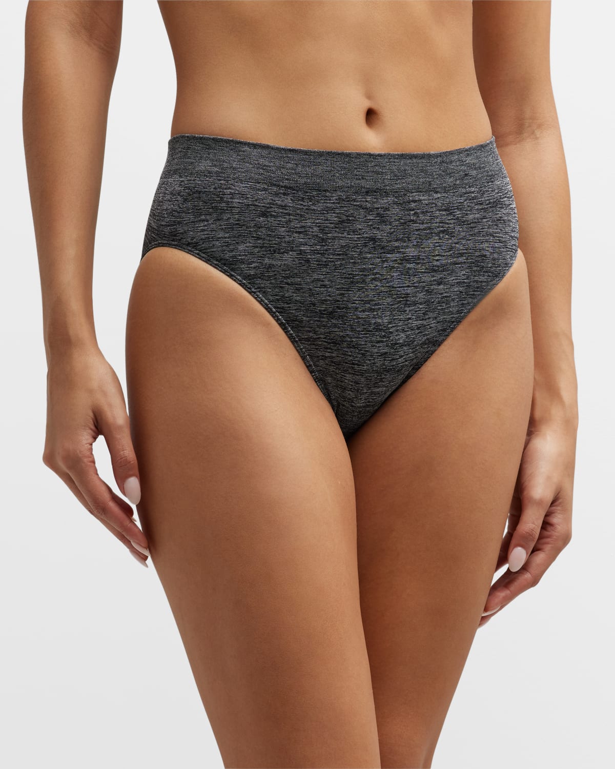 Wacoal Women's B-smooth Brief Seamless Underwear 838175 In Charcoal H