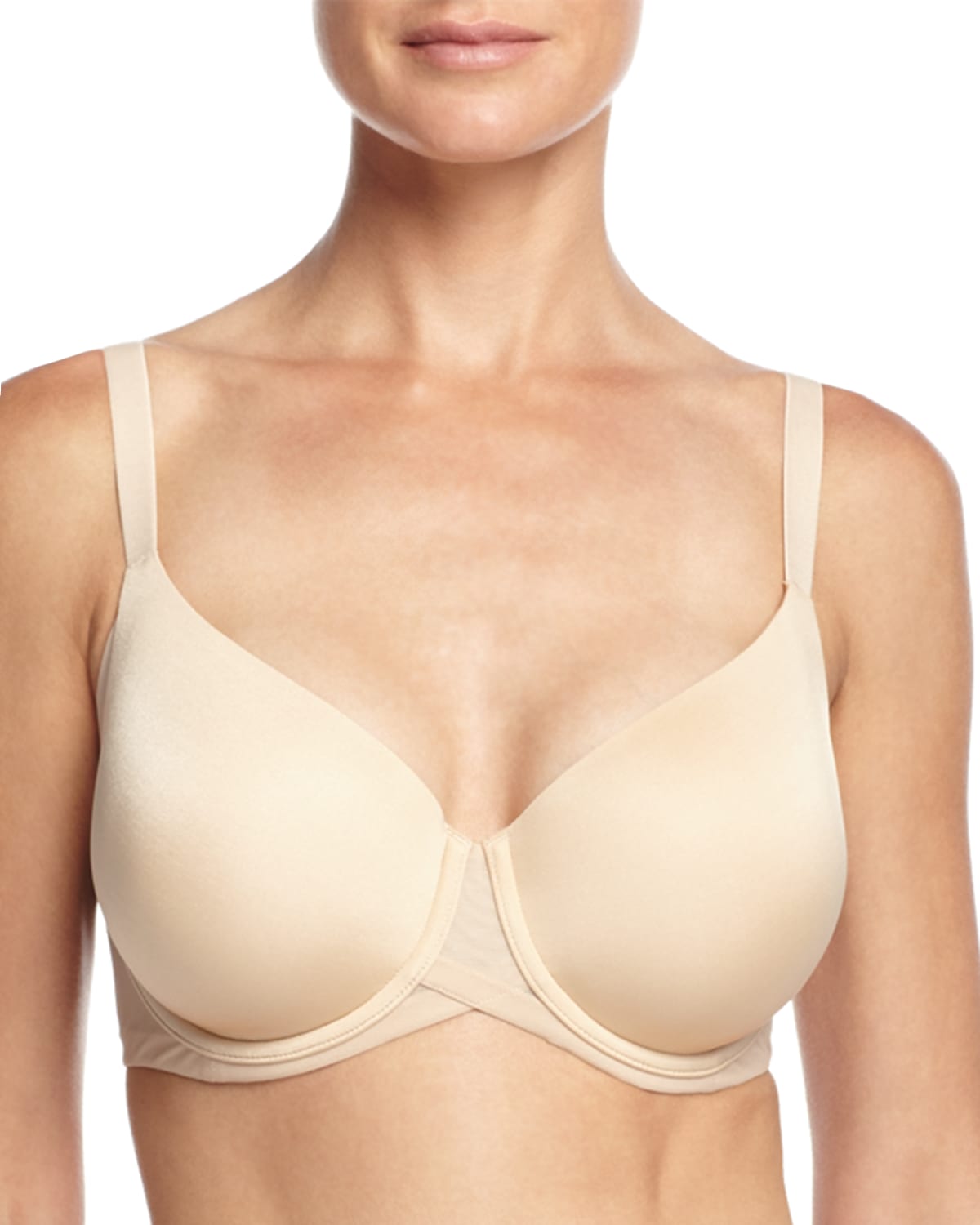 Wacoal Women's Ultimate Side Smoother Contour Bra, Black, 30C