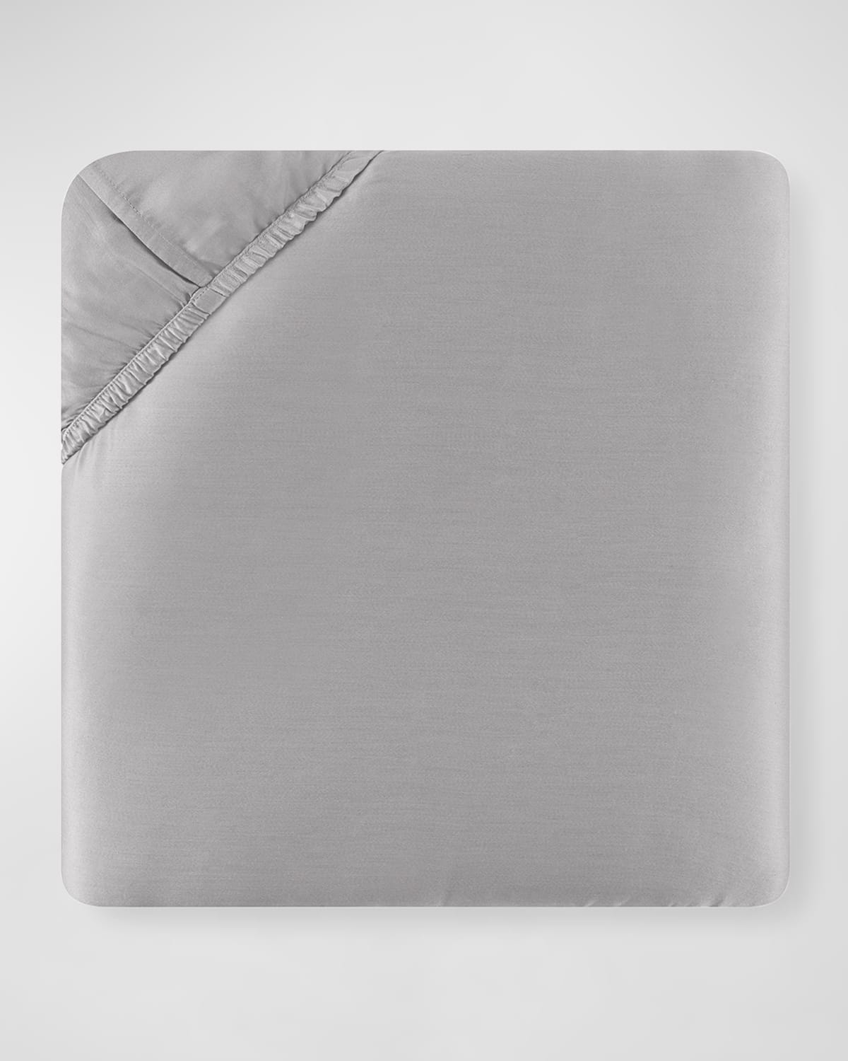 Sferra Queen Classic Sateen 590 Thread Count Fitted Sheet In Flint