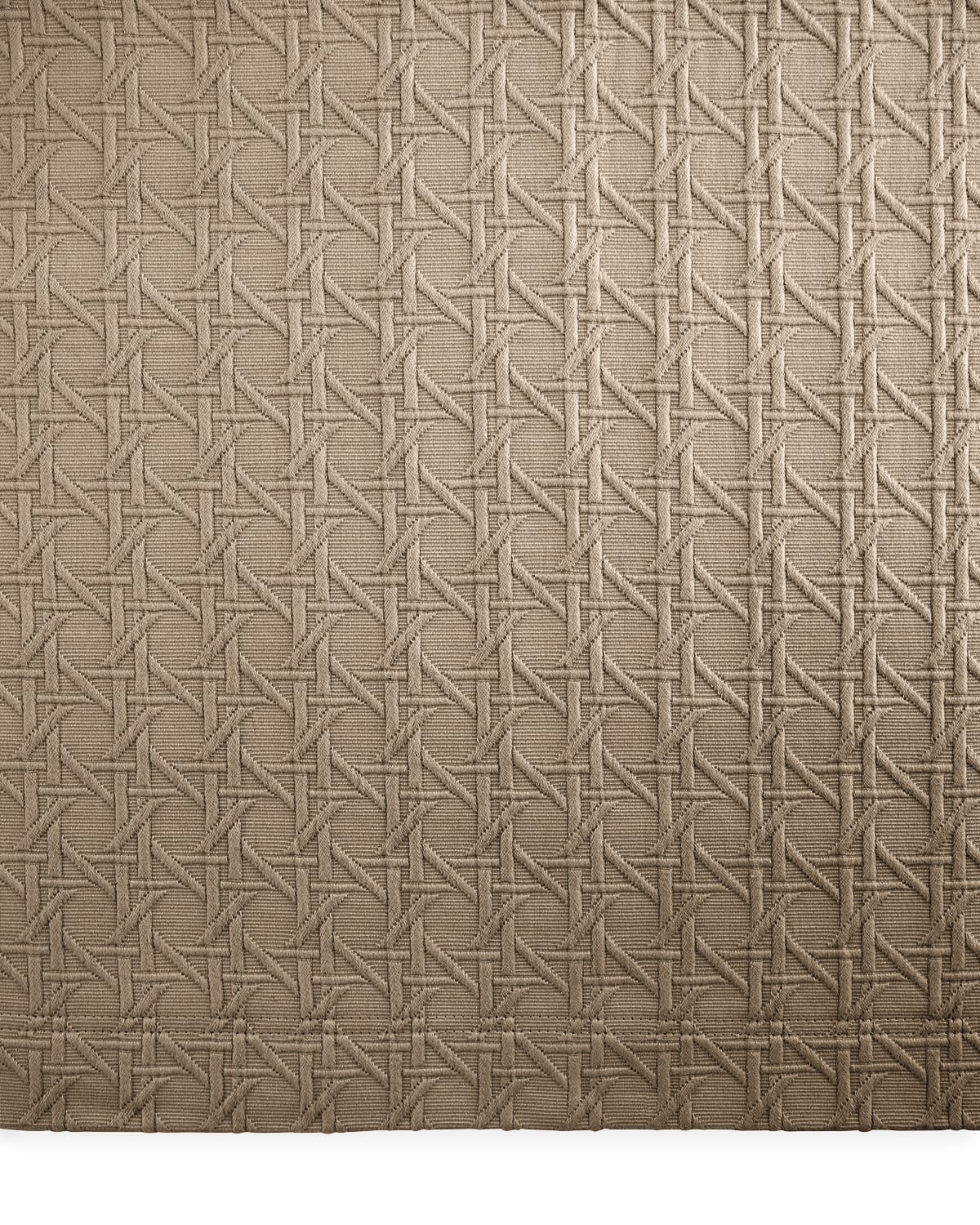 Sferra Twin Marcus Collection Cane Matelasse Coverlet In Taupe