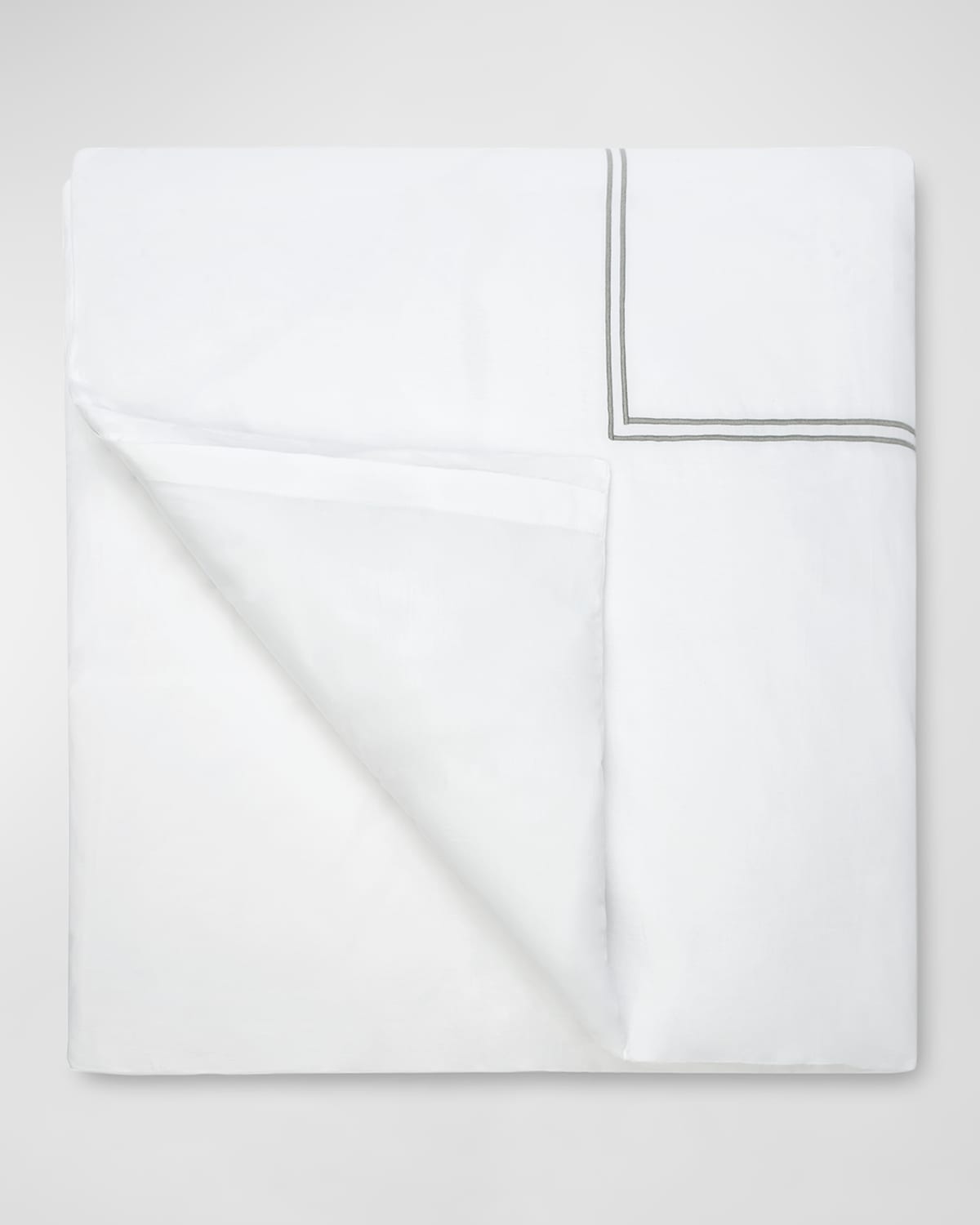 Sferra Grande Hotel Duvet Cover, King In White/black
