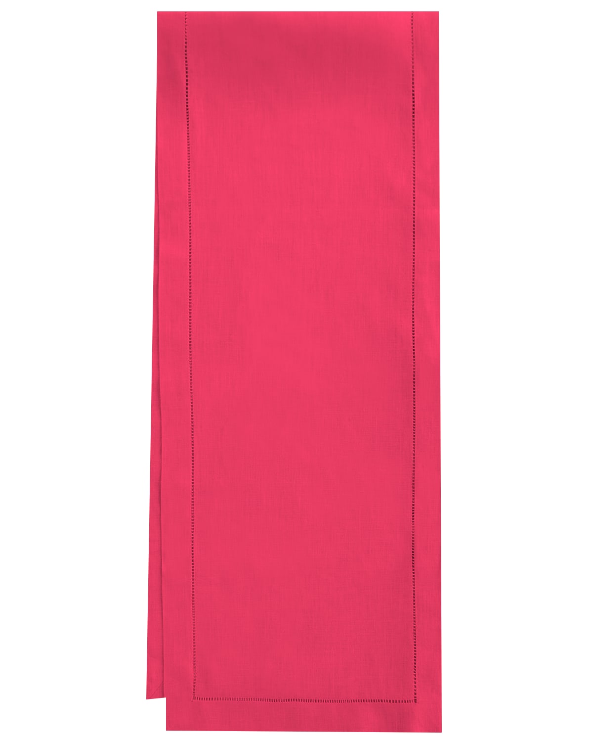 Sferra Festival Table Runner, 15" X 108" In Raspberry