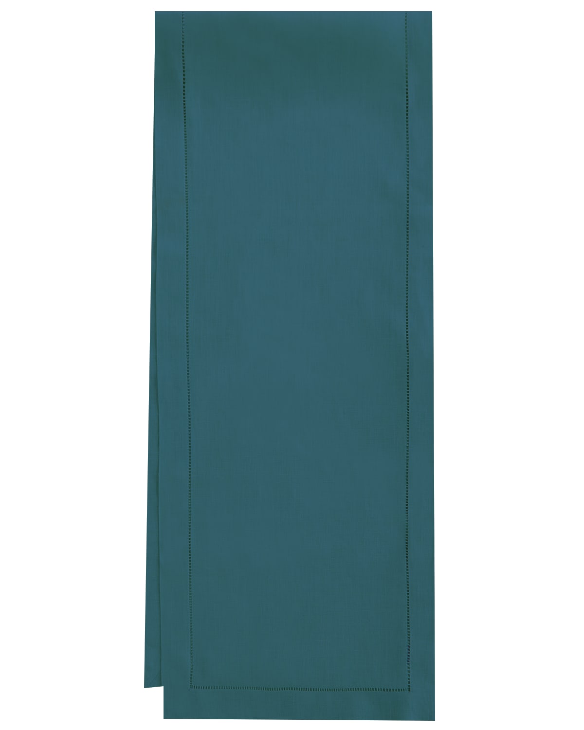 Sferra Festival Table Runner, 15" X 108" In Peacock