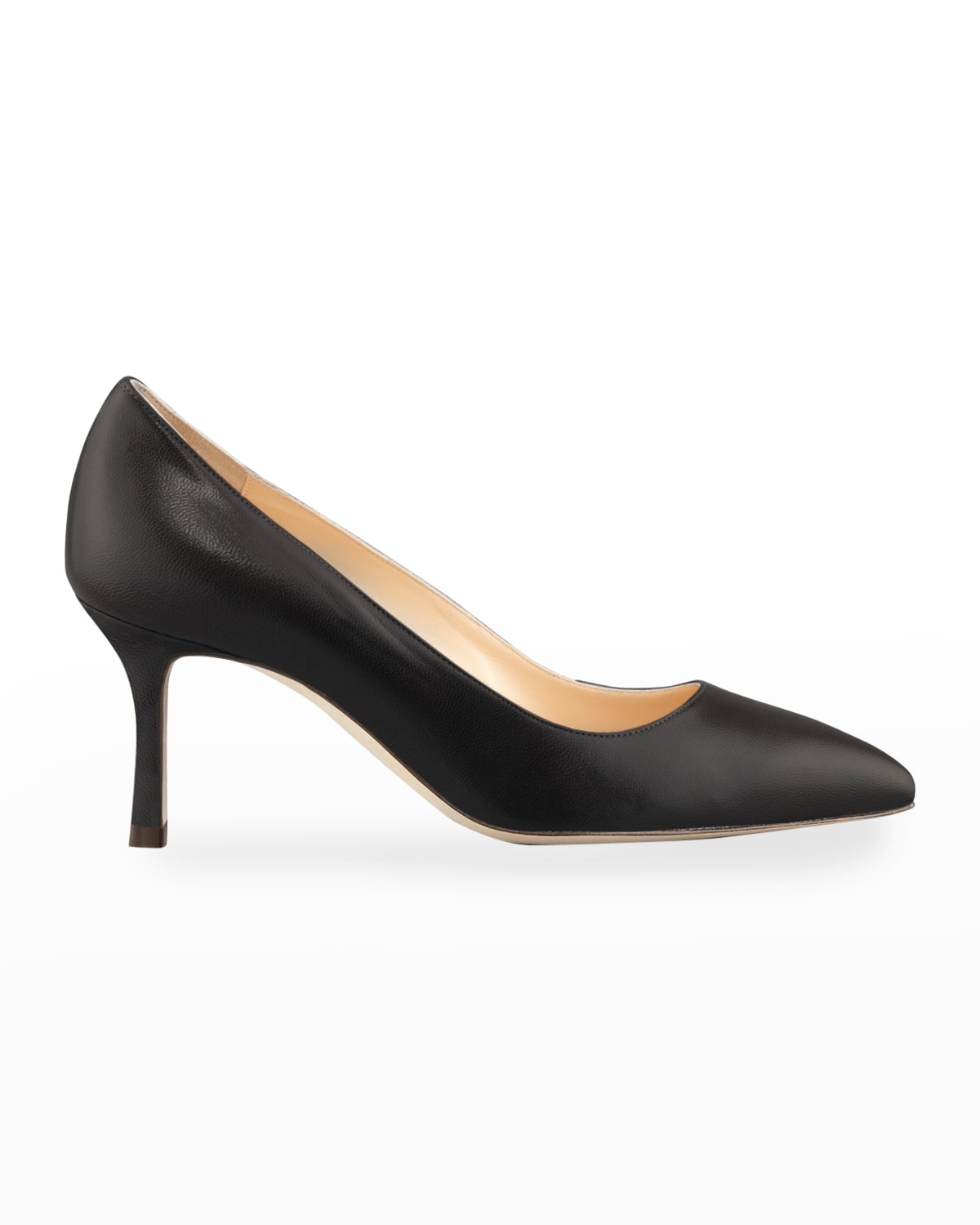 BB 70mm Leather Pumps