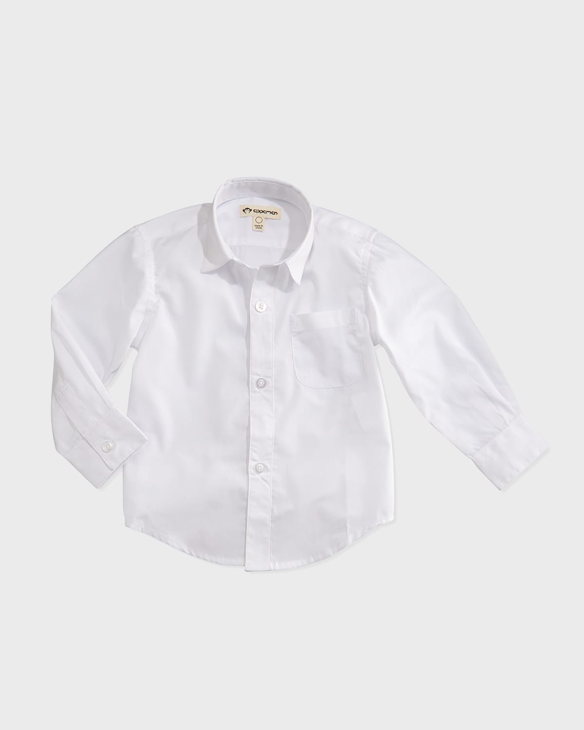 Shop Appaman The Standard Poplin Shirt In White